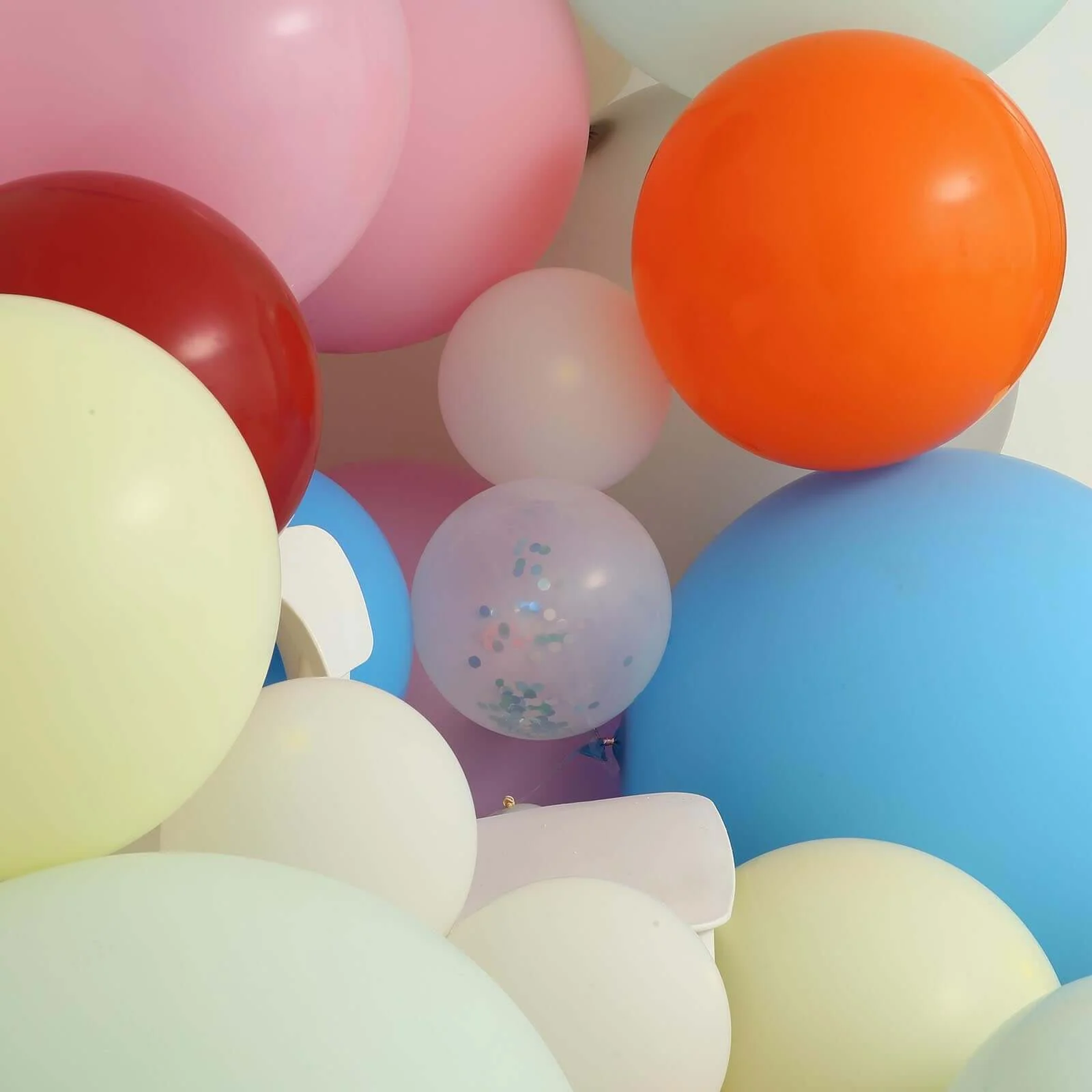10 Pack Matte Pastel Burgundy Helium or Air Latex Party Balloons 18" - Image 12