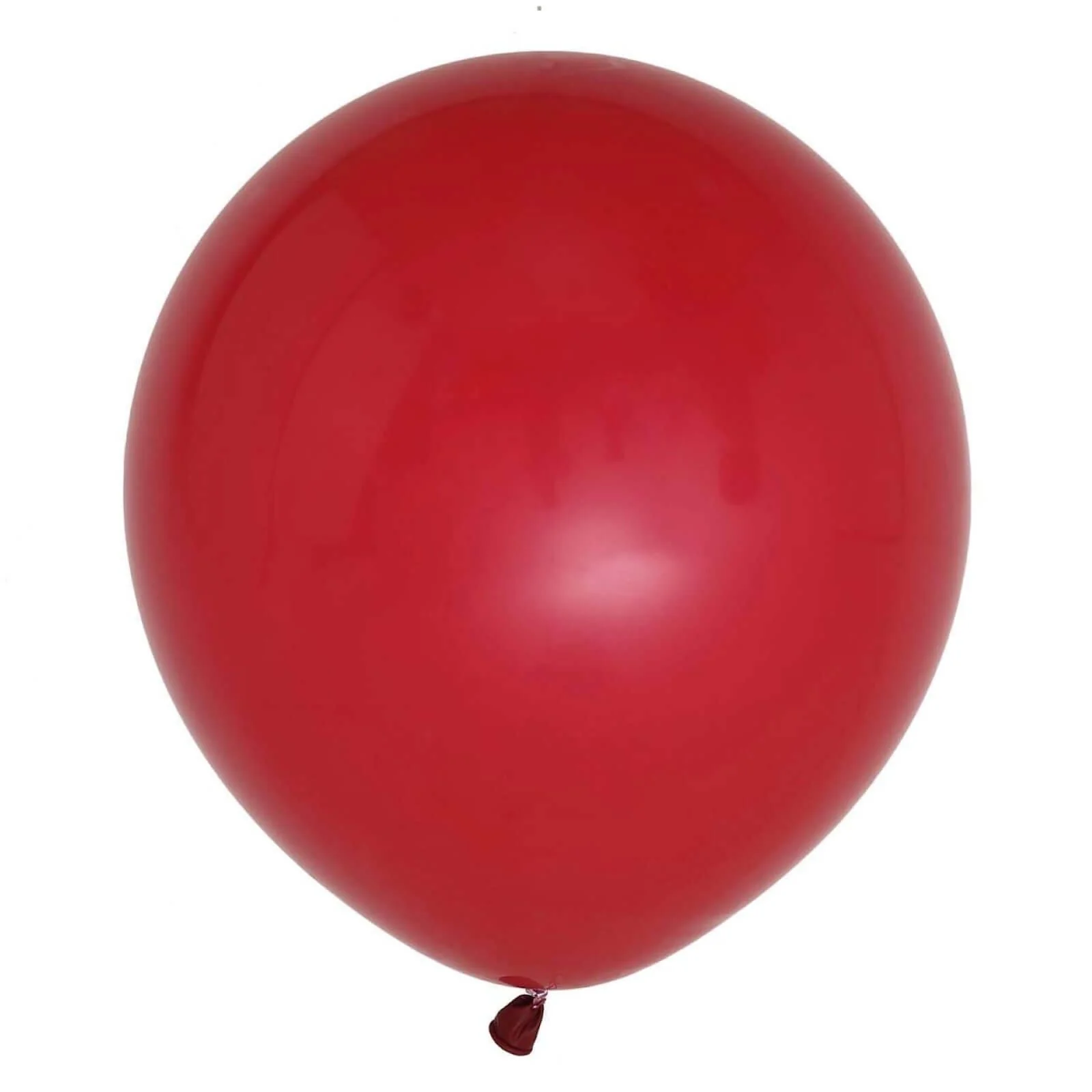 10 Pack Matte Pastel Burgundy Helium or Air Latex Party Balloons 18" - Image 6