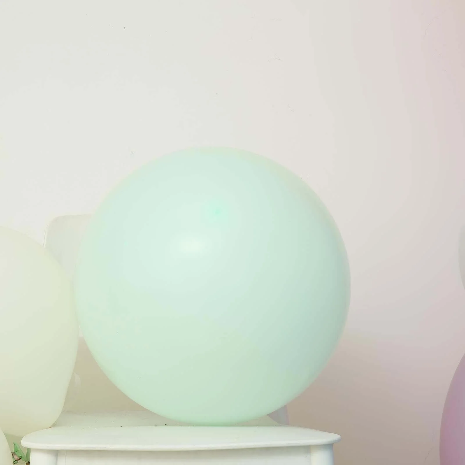 10 Pack Matte Pastel Mint Helium or Air Latex Party Balloons 18" - Image 12