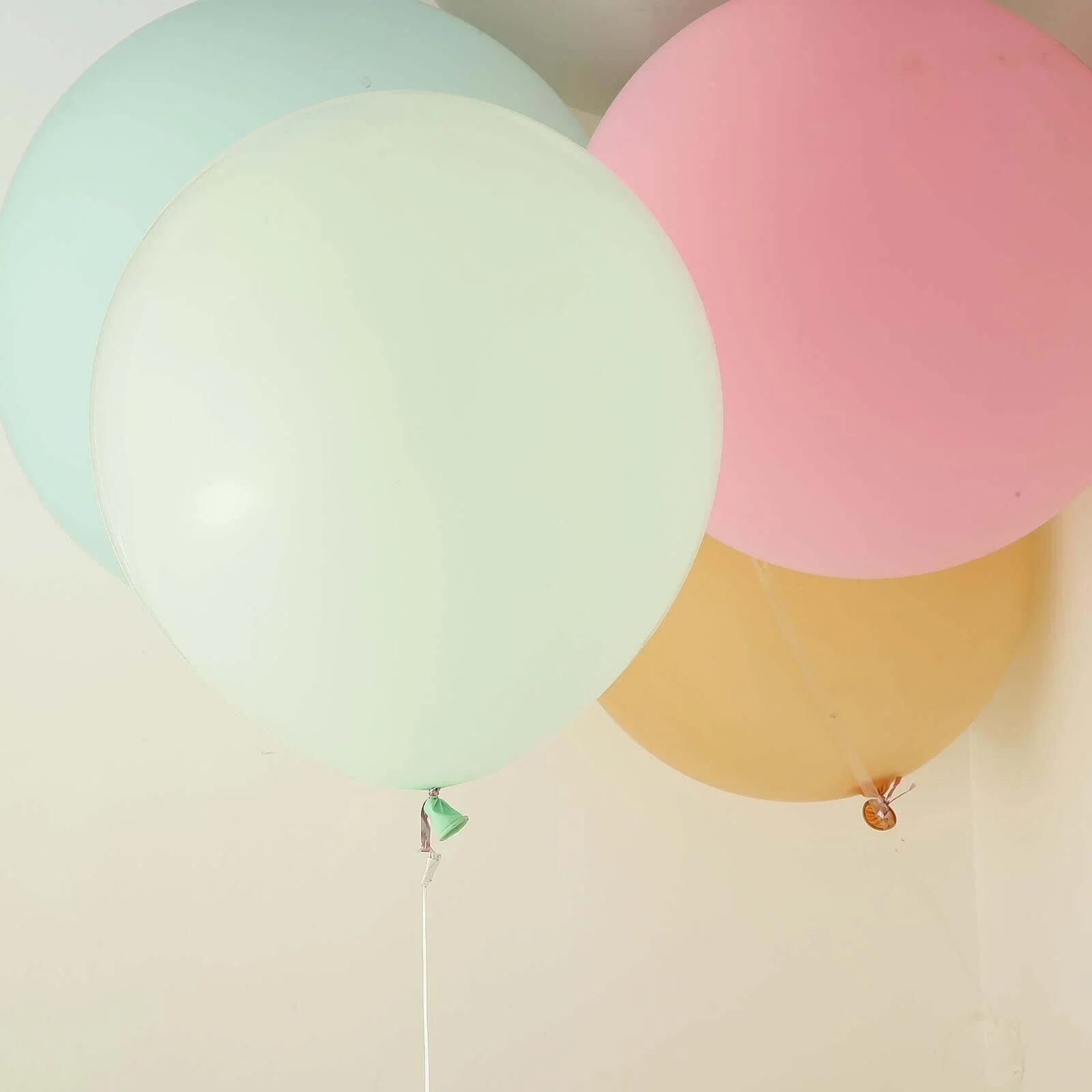 10 Pack Matte Pastel Mint Helium or Air Latex Party Balloons 18" - Image 14