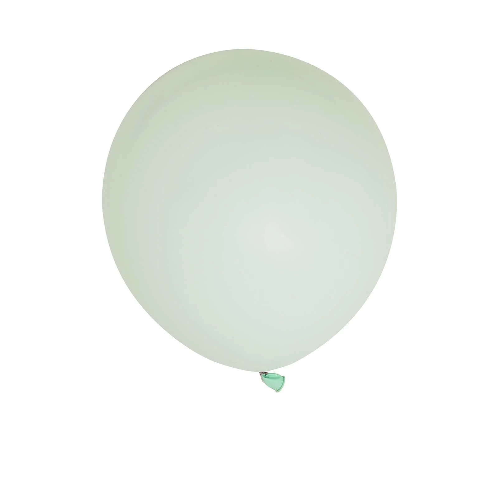 10 Pack Matte Pastel Mint Helium or Air Latex Party Balloons 18" - Image 7