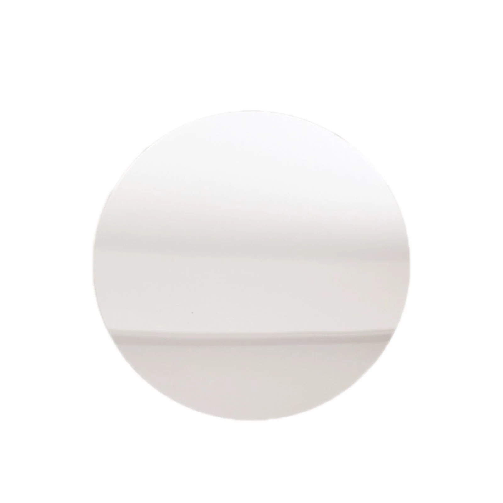 10-Pack Acrylic Mirror Tray 8" Round Silver Circle Candle Plate - Decorative Centerpiece Bases - Image 7