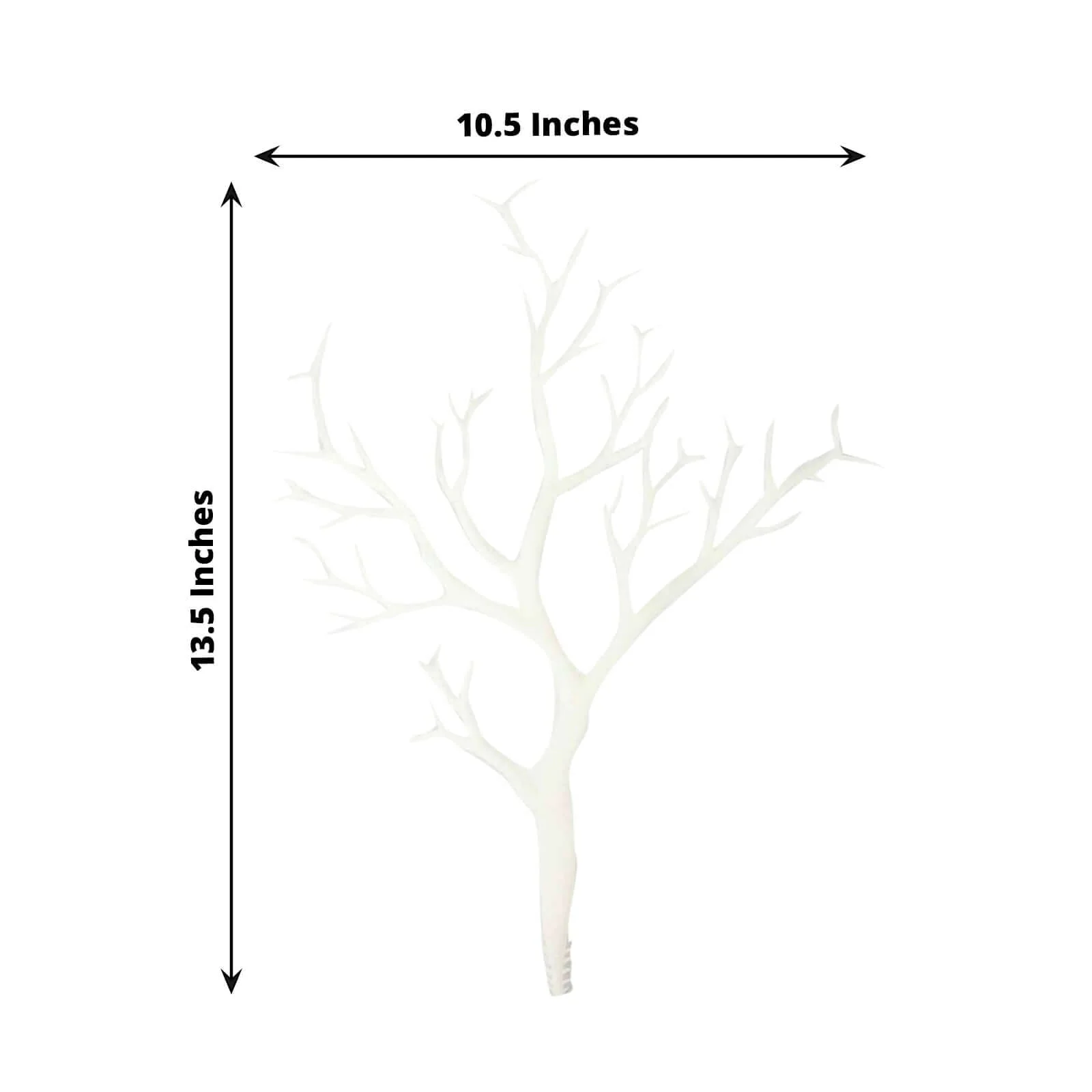 10-Pack Artificial Manzanita Tree Branch 14" White - Image 3