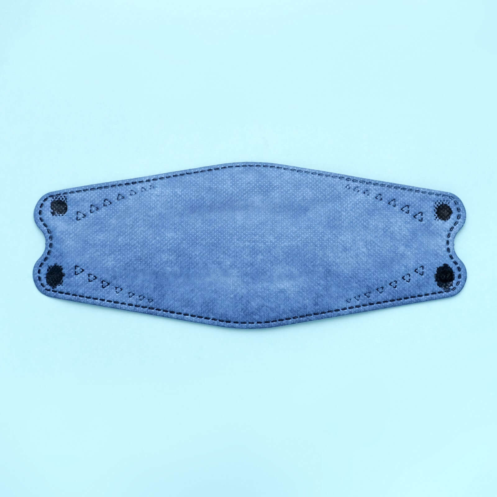 10 Pack Denim Blue Breathable KF94 Face Mask, 3D Fish-Design Mouth Shields for Adult, 4-Layer Protective Face Masks with Adjustable Nose Clip - Image 13