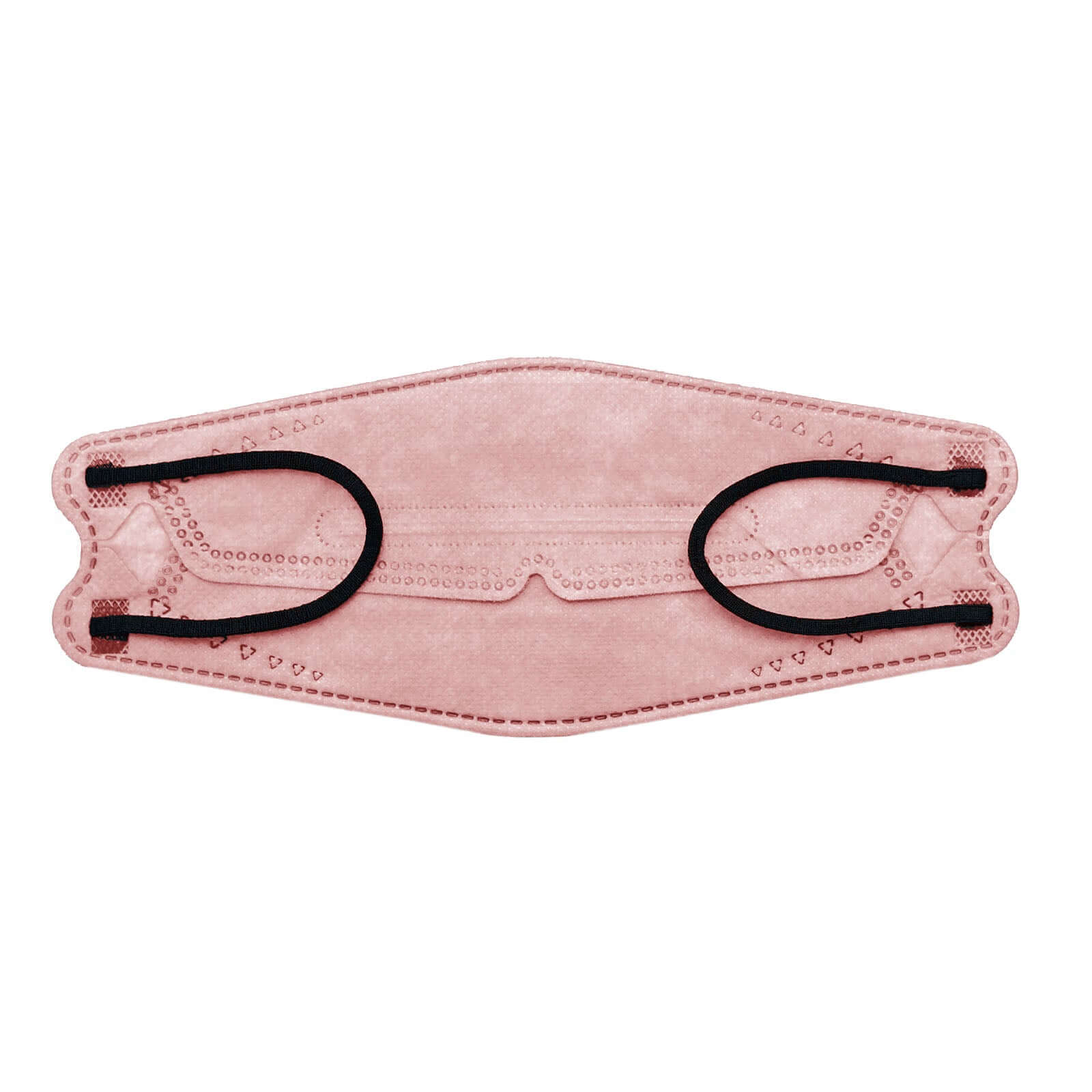 10 Pack Dusty Rose Breathable KF94 Face Mask, 3D Fish-Design Mouth Shields for Adult, 4-Layer Protective Face Masks with Adjustable Nose Clip - Image 5