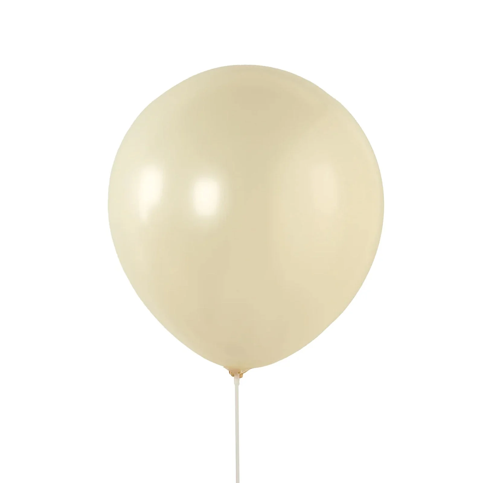 10 Pack Matte Pastel Cream Biodegradable Balloons, Round Eco-friendly Thick Latex Party Balloons - 18" - Image 7