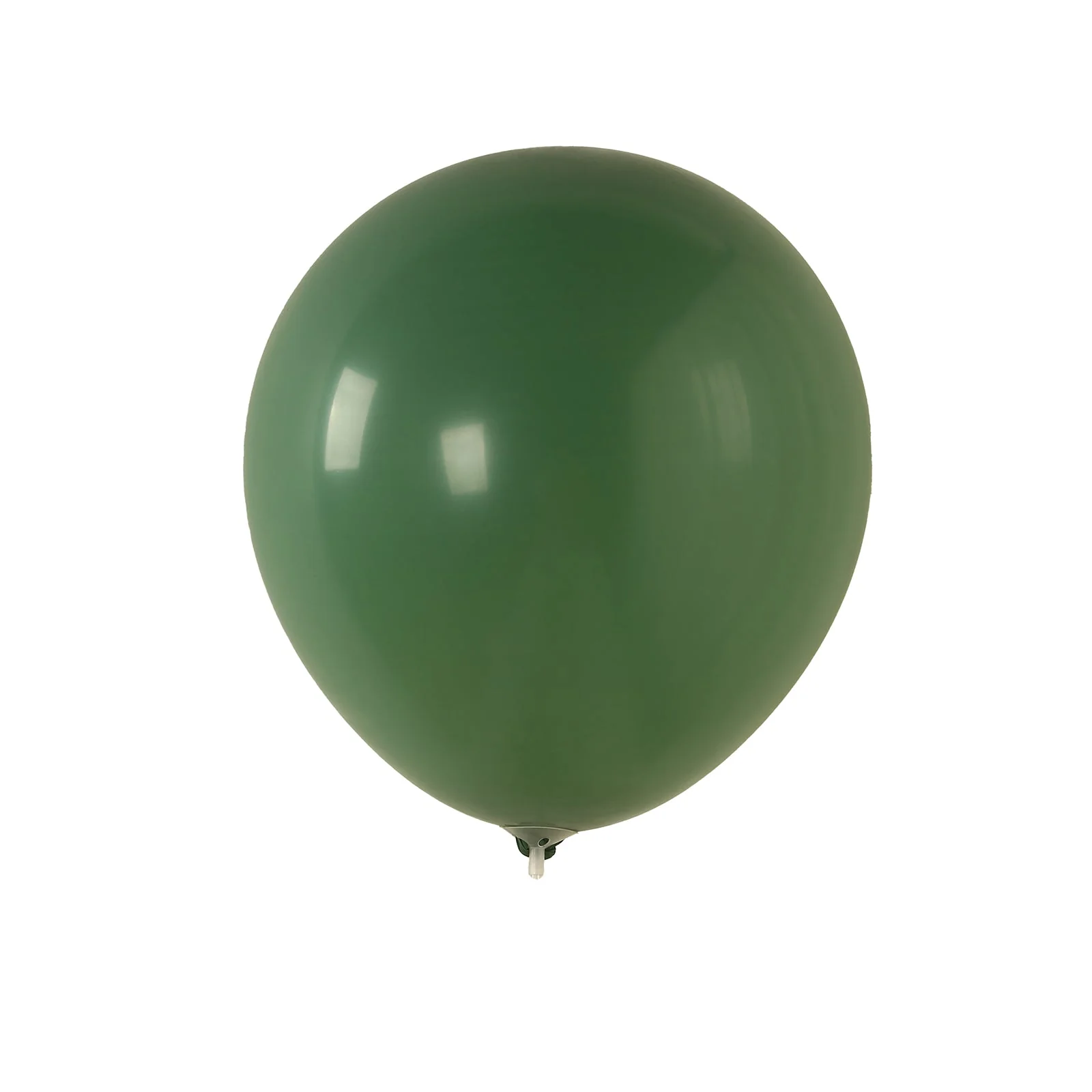 10 Pack Matte Pastel Dusty Sage Green Biodegradable Balloons, Round Eco-friendly Thick Latex Party Balloons - 18" - Image 7