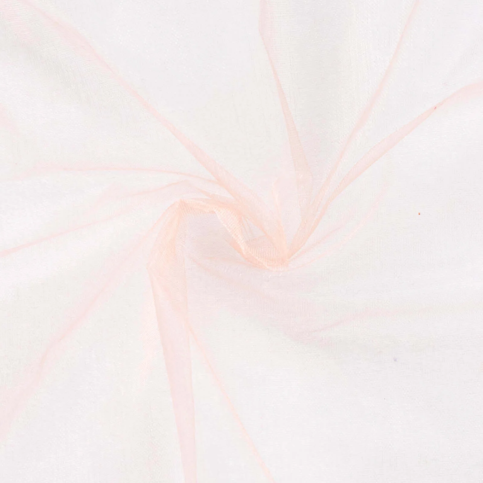 10 Pack Organza Napkins 23"x23" Dusty Rose - Crisp & Lightweight Sheer Dinner Napkins - Image 3