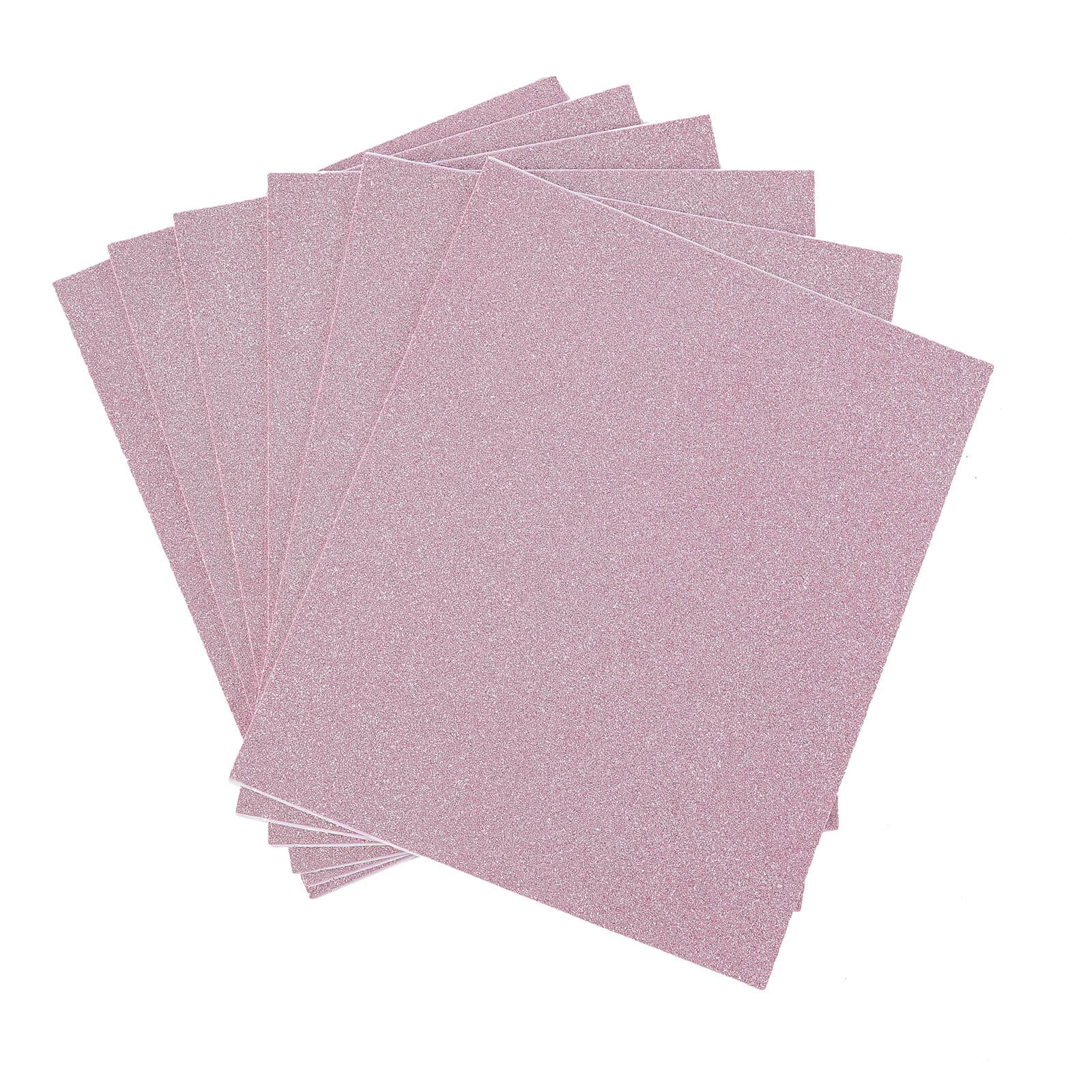 10 Pack Pink Self-Adhesive Glitter DIY Craft Foam Sheets 12"x10" - Image 16