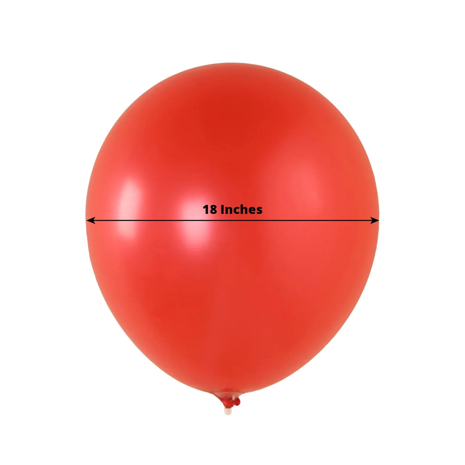 10 Pack Red Biodegradable Balloons, Eco-friendly Thickened Extra Strong Latex Helium Party Balloons - 18" - Image 3