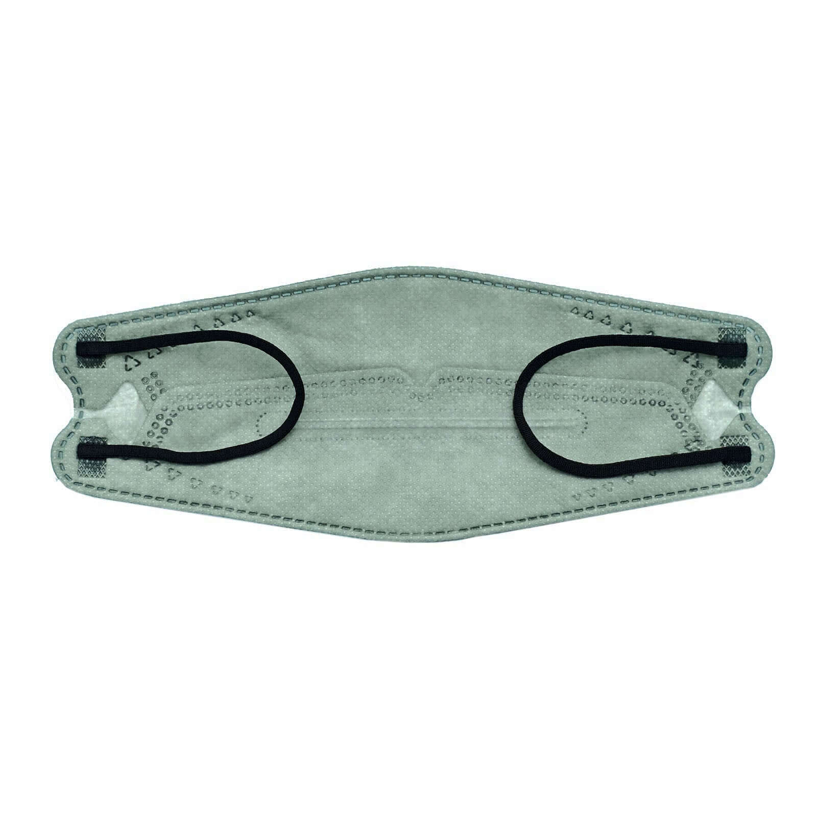 10 Pack Sage Green Breathable KF94 Face Mask, 3D Fish-Design Mouth Shields for Adult, 4-Layer Protective Face Masks with Adjustable Nose Clip - Image 5