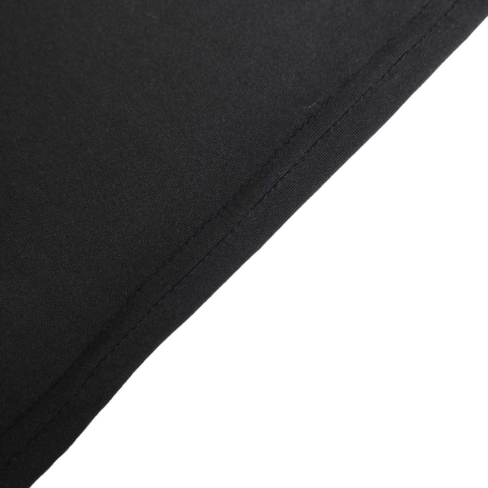 10 Pack Stretch Spandex Folding Chair Covers Black - 160GSM Superior Durability with a Snug & Stylish Fit Slipcovers - Image 8
