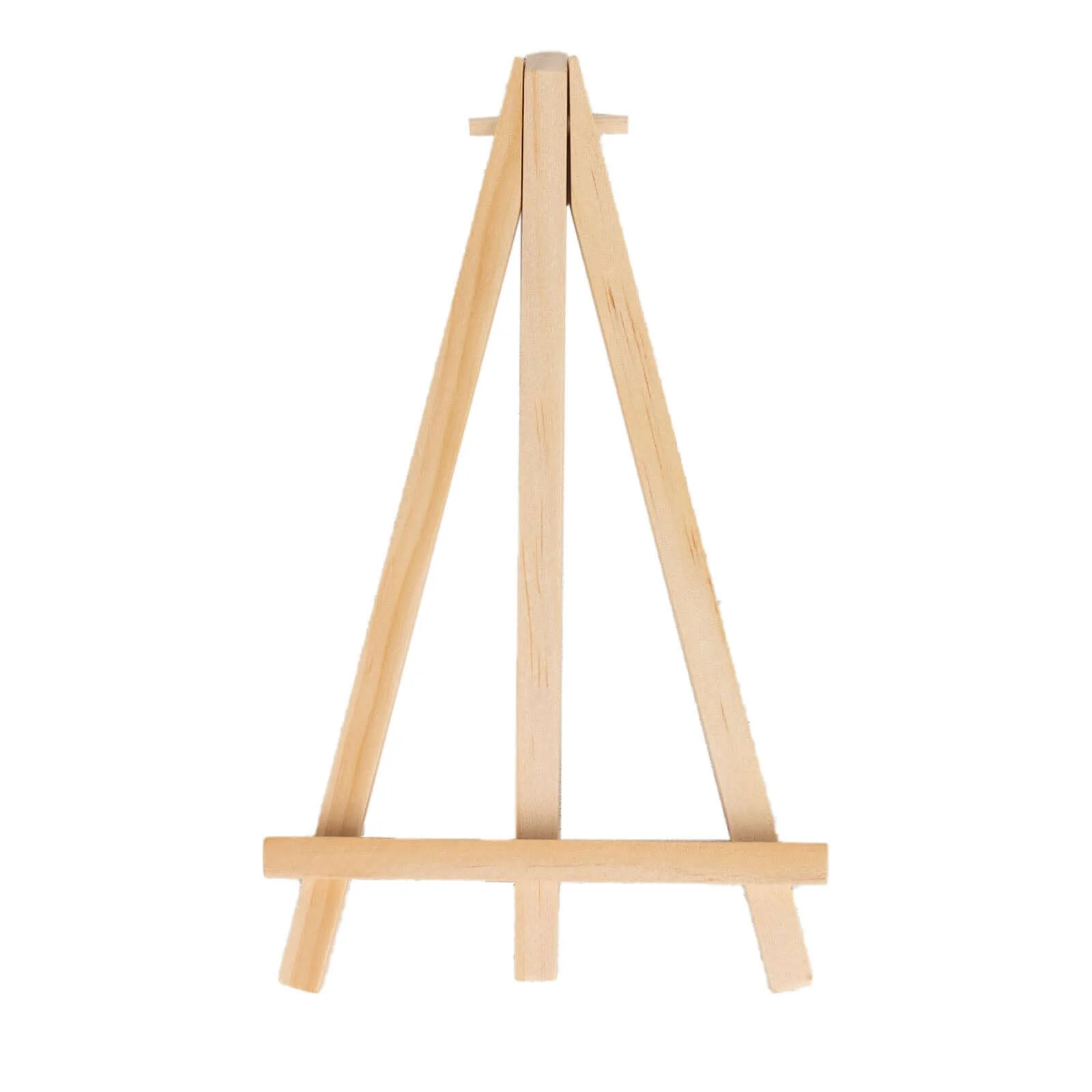 10-Pack Wooden Display Easel Stands 7" DIY Small Design Natural - Rustic Place Card Table Number Holders - Image 7