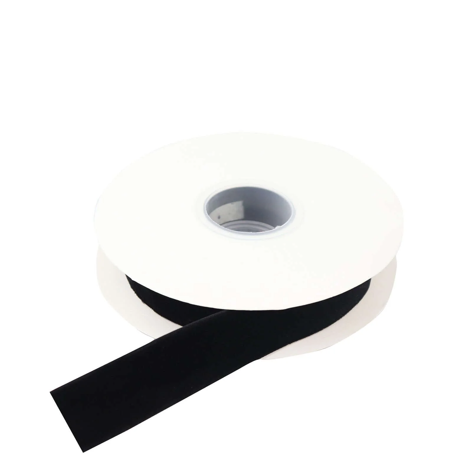 Black Velvet Single Faced Ribbon Spool, DIY Craft Supplies, Velvet and Nylon Ribbon Roll 10 Yards 1" - Image 7