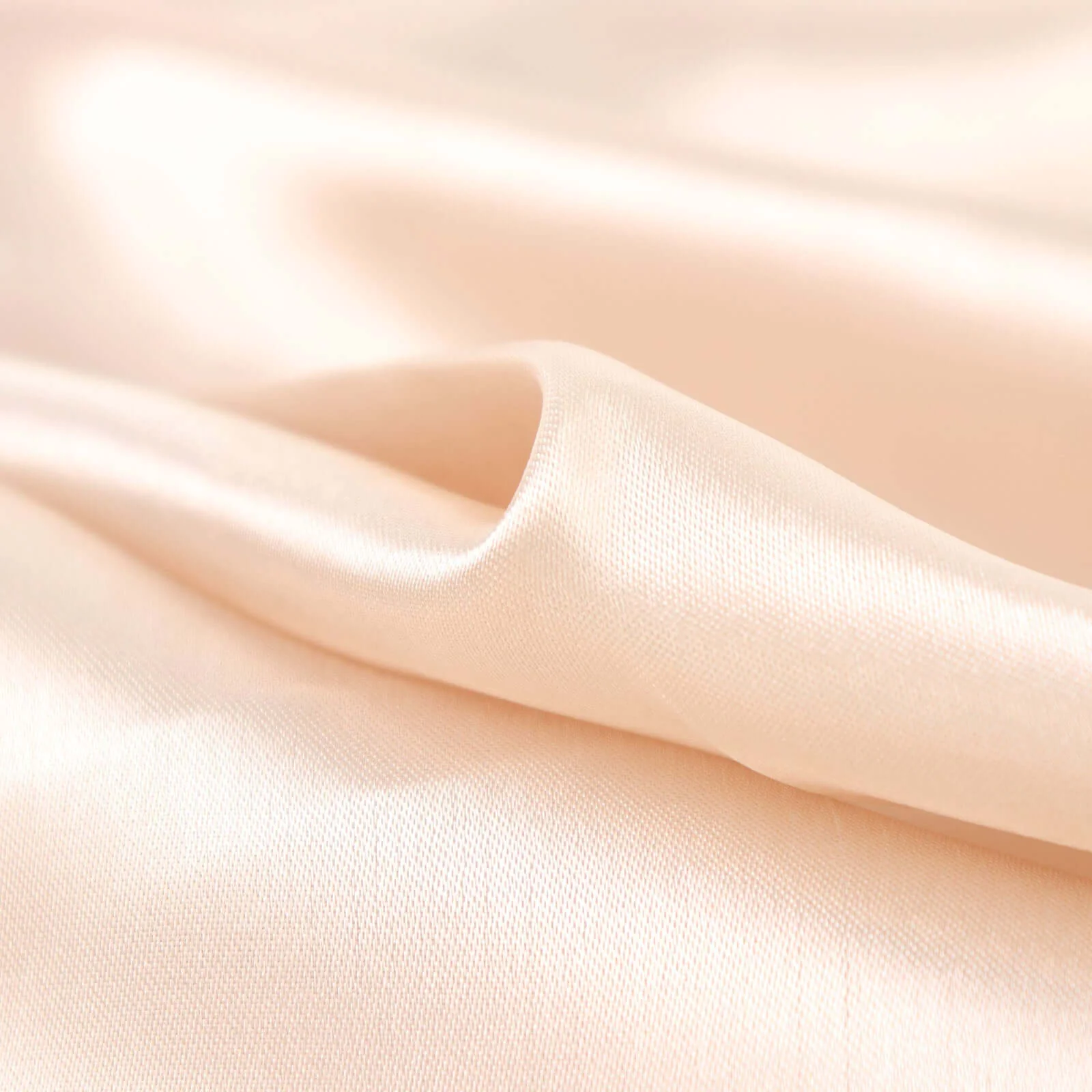 Beige Satin Fabric Bolt 10 Yards x 54" - Image 2