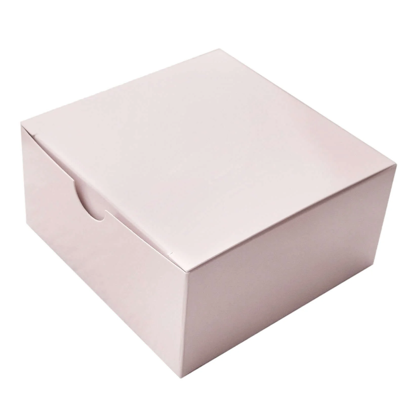 100 Pack Blush Cake Cupcake Party Favor Gift Boxes, DIY 4"x4"x2" - Image 8