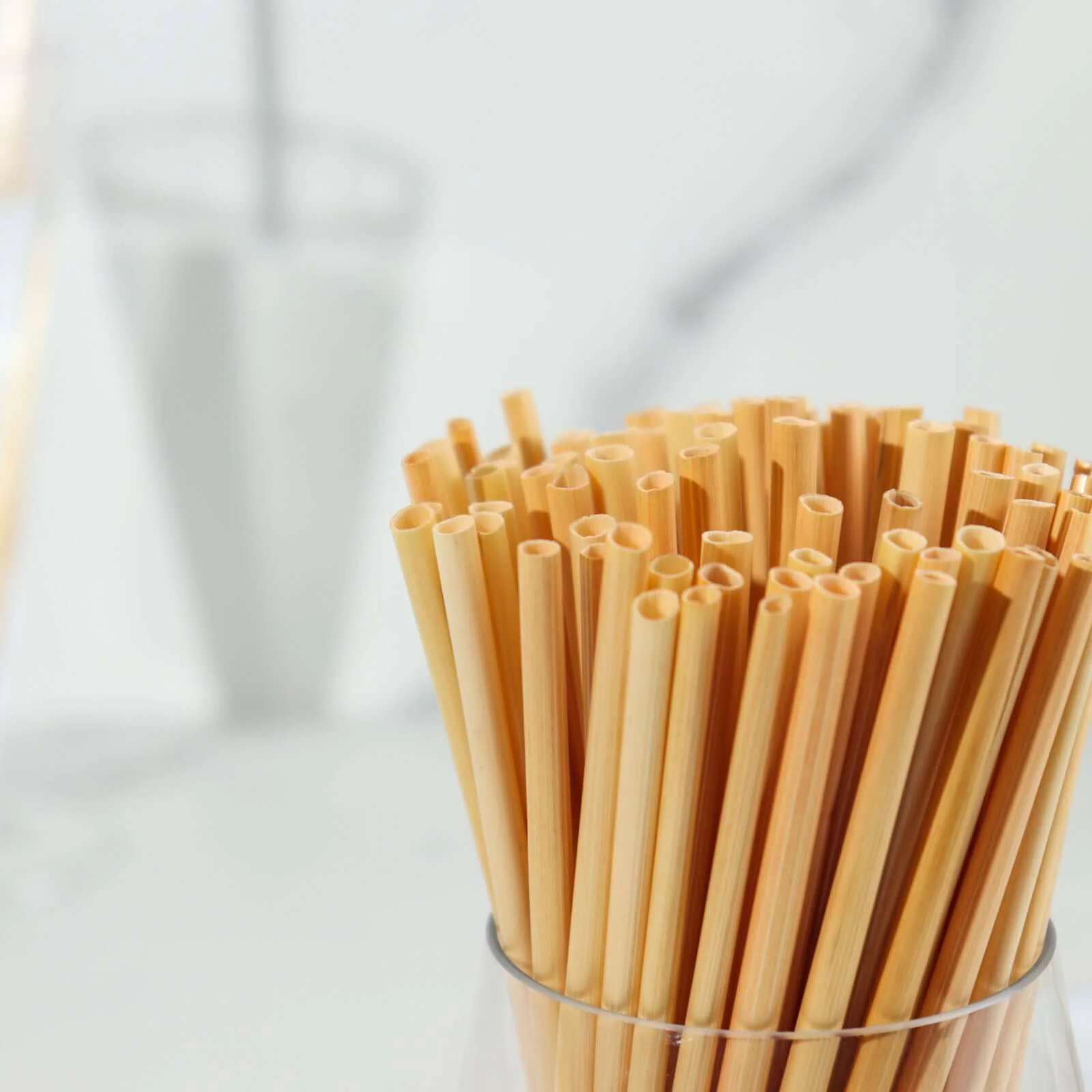 100-Pack Compostable Straws 6" Plant Based 100% Plastic Free - Eco-Friendly Wheat Drinking Straws - Image 12