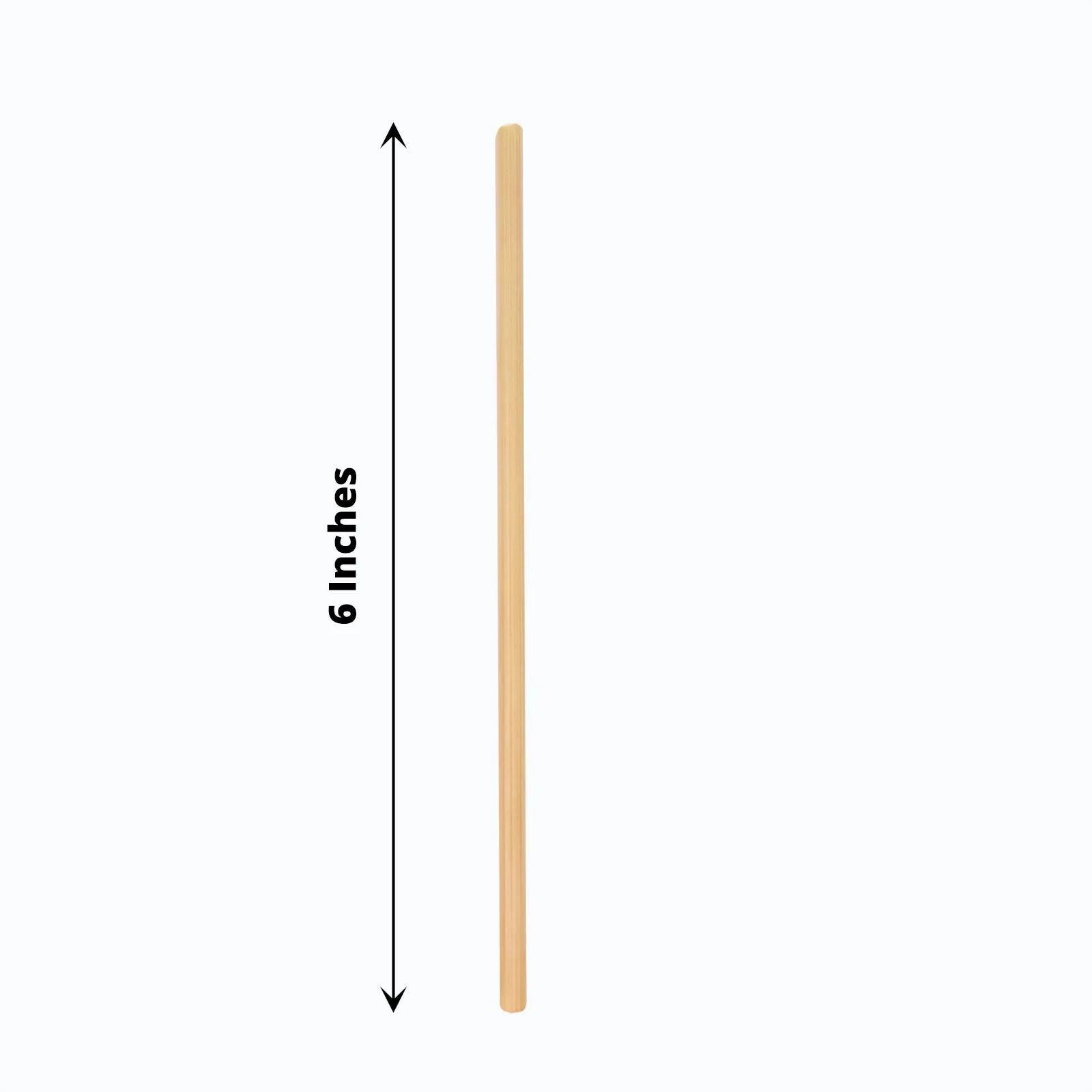 100-Pack Compostable Straws 6" Plant Based 100% Plastic Free - Eco-Friendly Wheat Drinking Straws - Image 3
