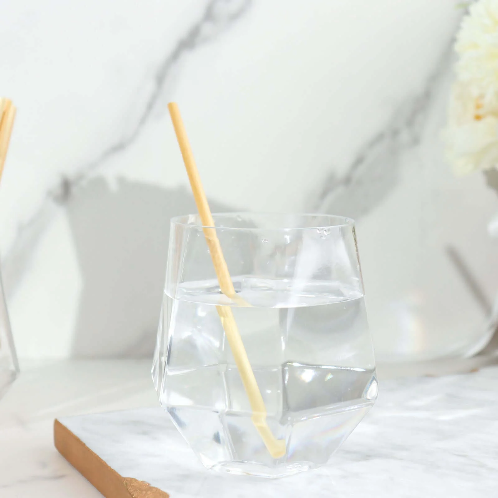 100-Pack Compostable Straws 6" Plant Based 100% Plastic Free - Eco-Friendly Wheat Drinking Straws - Image 9