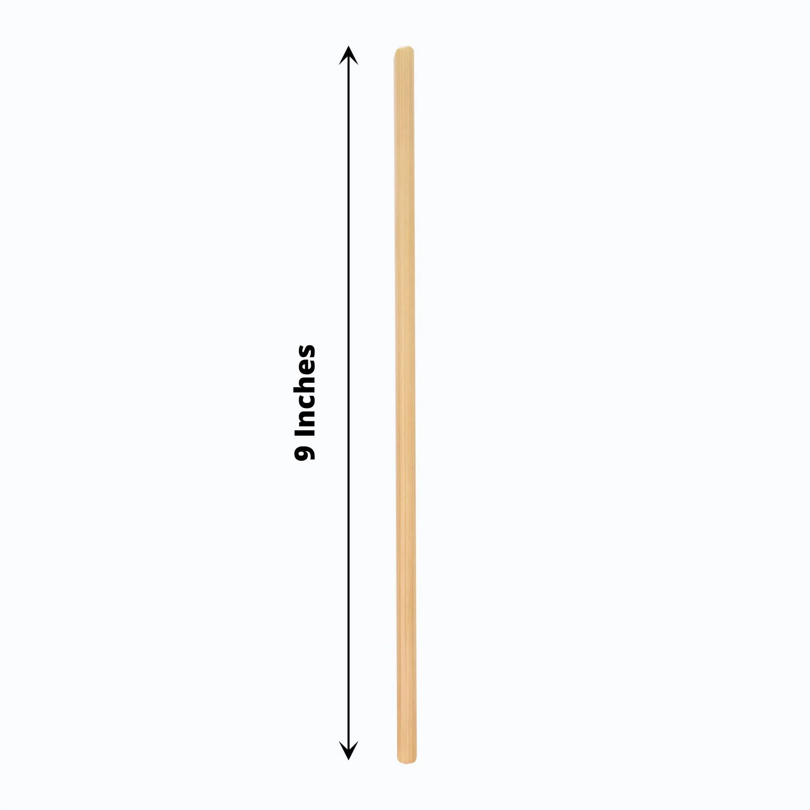 100-Pack Compostable Straws 9" Plant Based 100% Plastic Free - Eco-Friendly Wheat Drinking Straws - Image 3