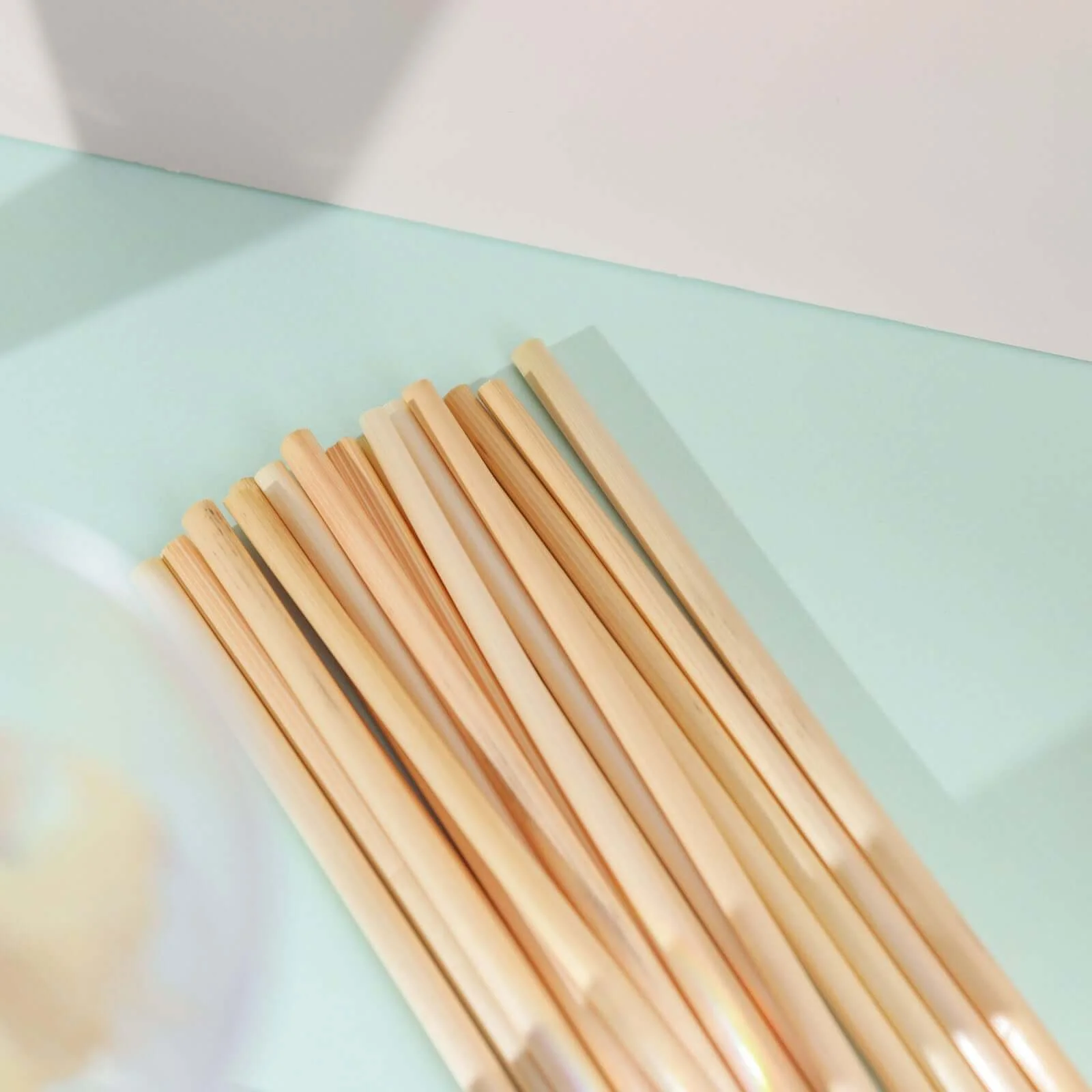 100-Pack Compostable Straws 9" Plant Based 100% Plastic Free - Eco-Friendly Wheat Drinking Straws - Image 9