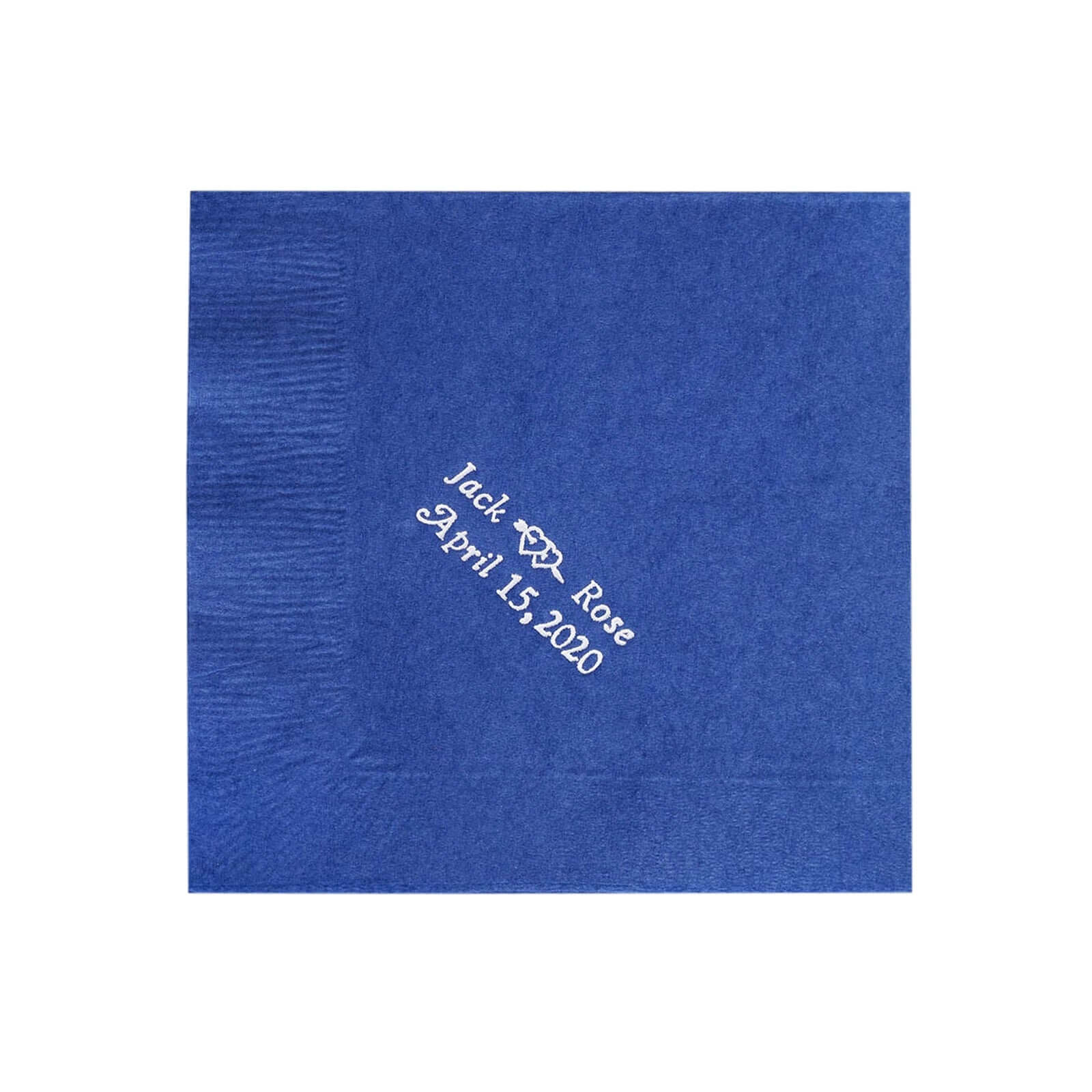 100-Pack Paper Cocktail Napkins Personalized Small Emblem - Custom Napkins for Weddings - Image 15