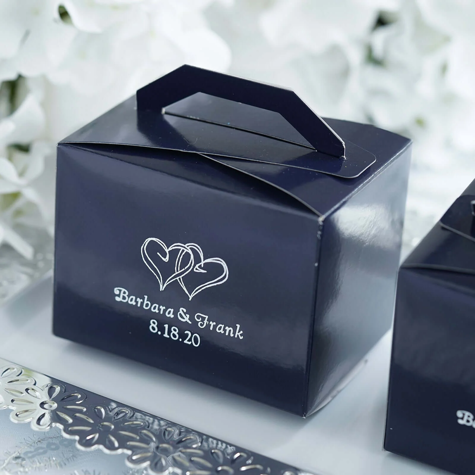 100 Pack Personalized Tote Wedding Favor Party Gift Boxes - Image 4