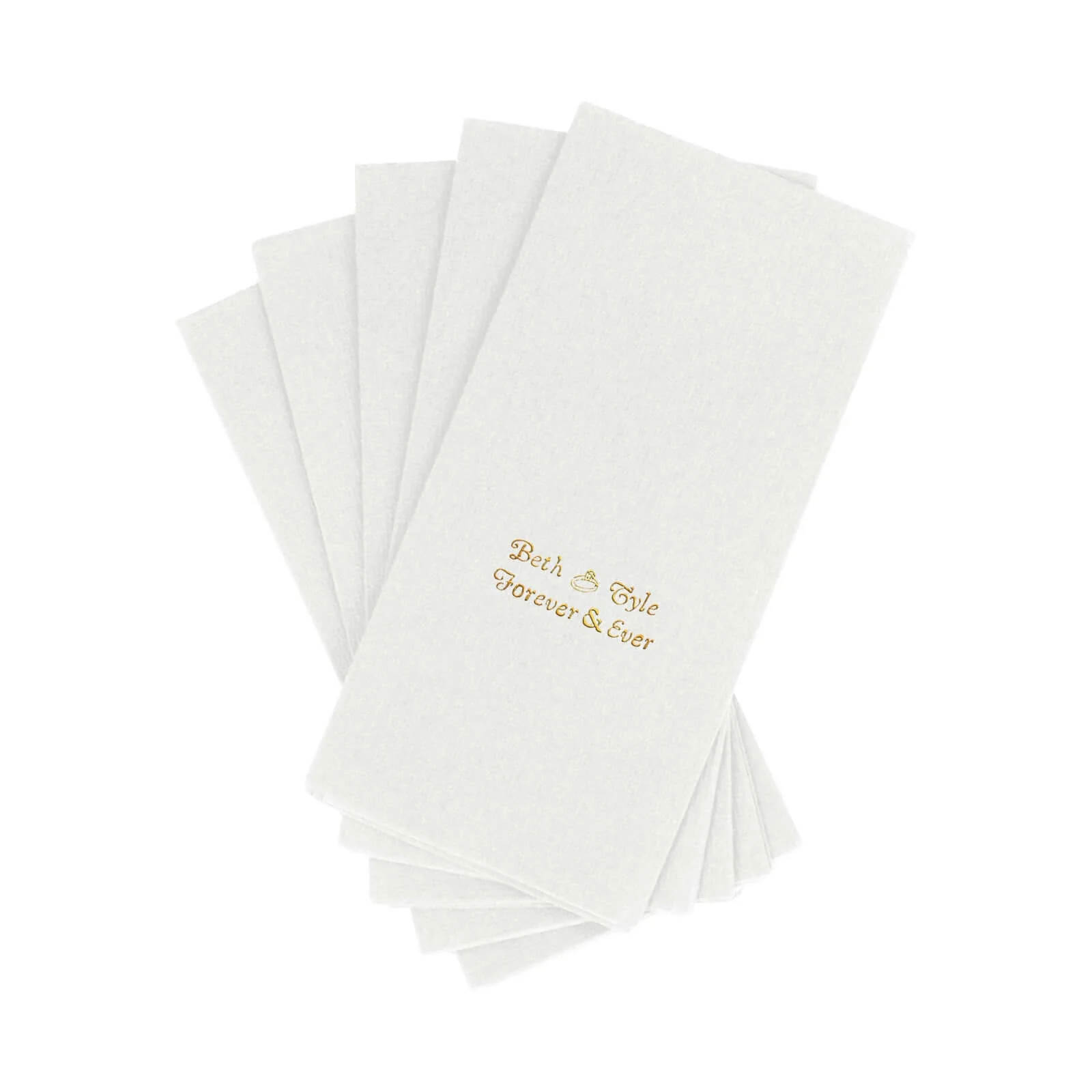 100-Pack Soft Airlaid Paper Dinner Napkins Personalized Small Emblem - Custom Highly Absorbent Party Napkins - Image 28