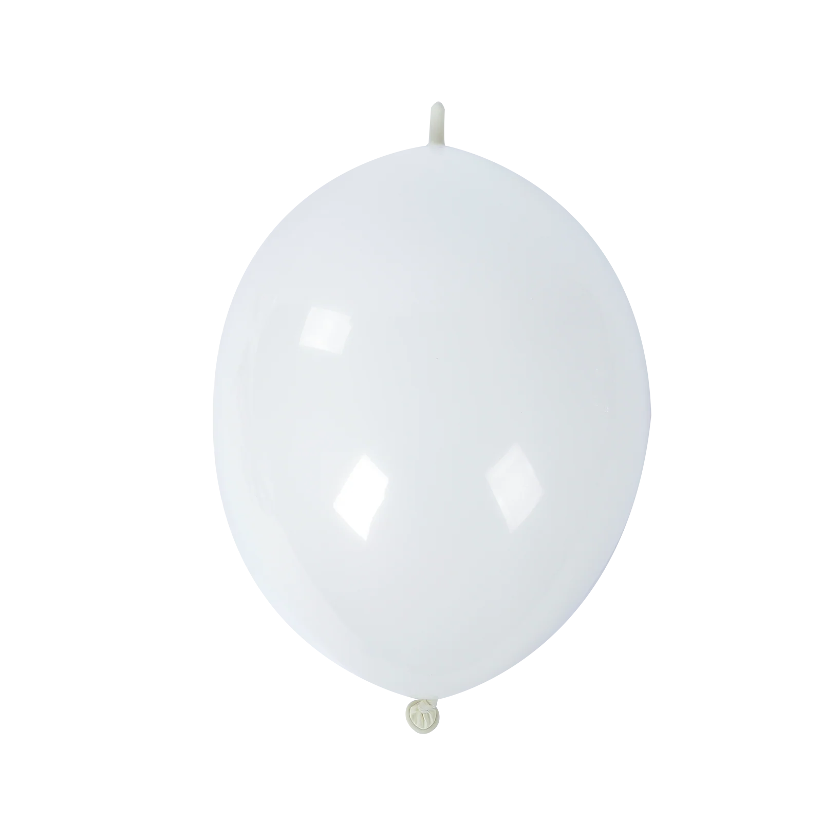 100 Pcs Biodegradable Quick Link Balloons 12" Matte Pastel White, Latex Linking Balloons for Balloon Chains, Garland, Arch, Backdrop & Wall Decor - Image 10