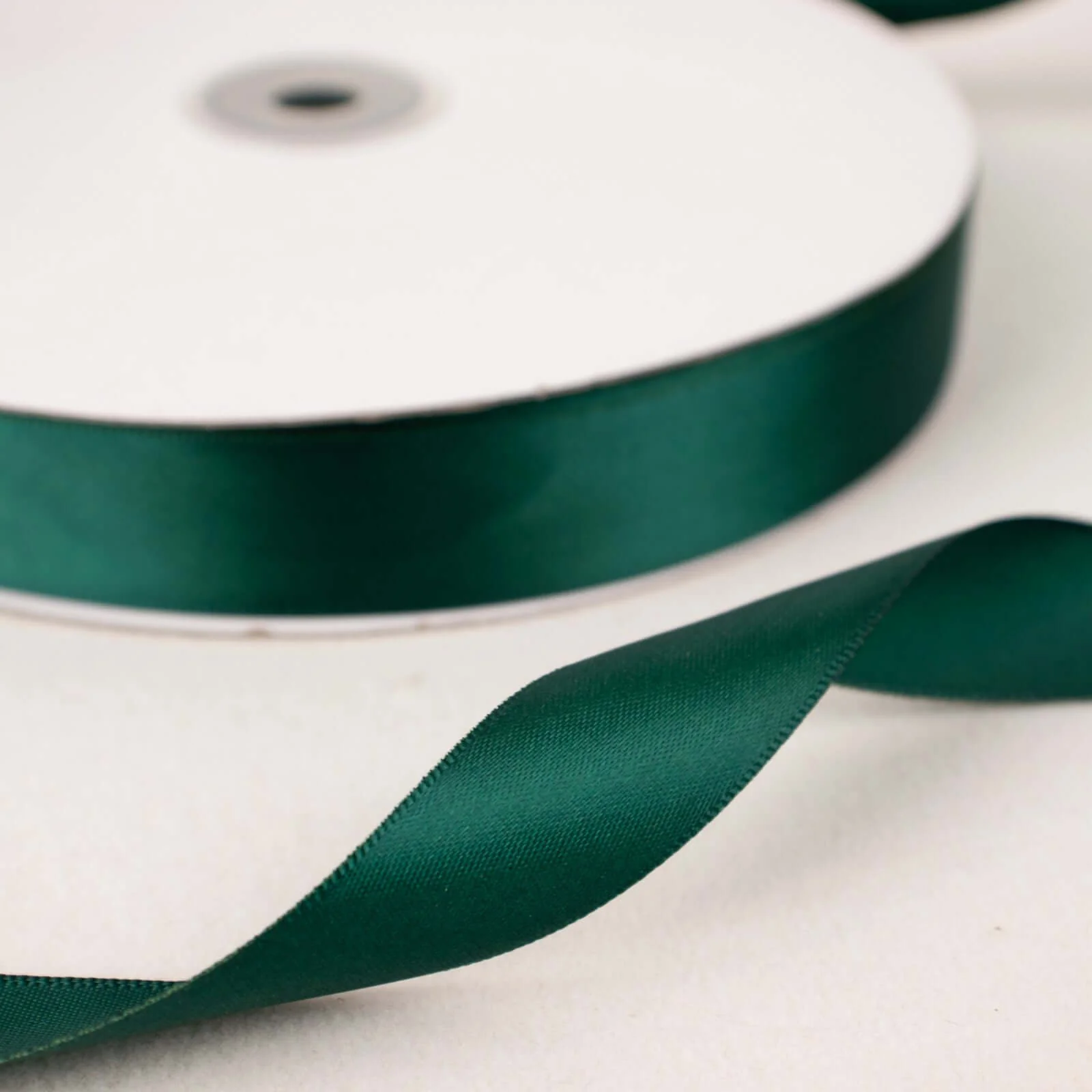 Hunter Emerald Green Single Face Decorative Satin Ribbon 100 Yards 7/8" - Image 11