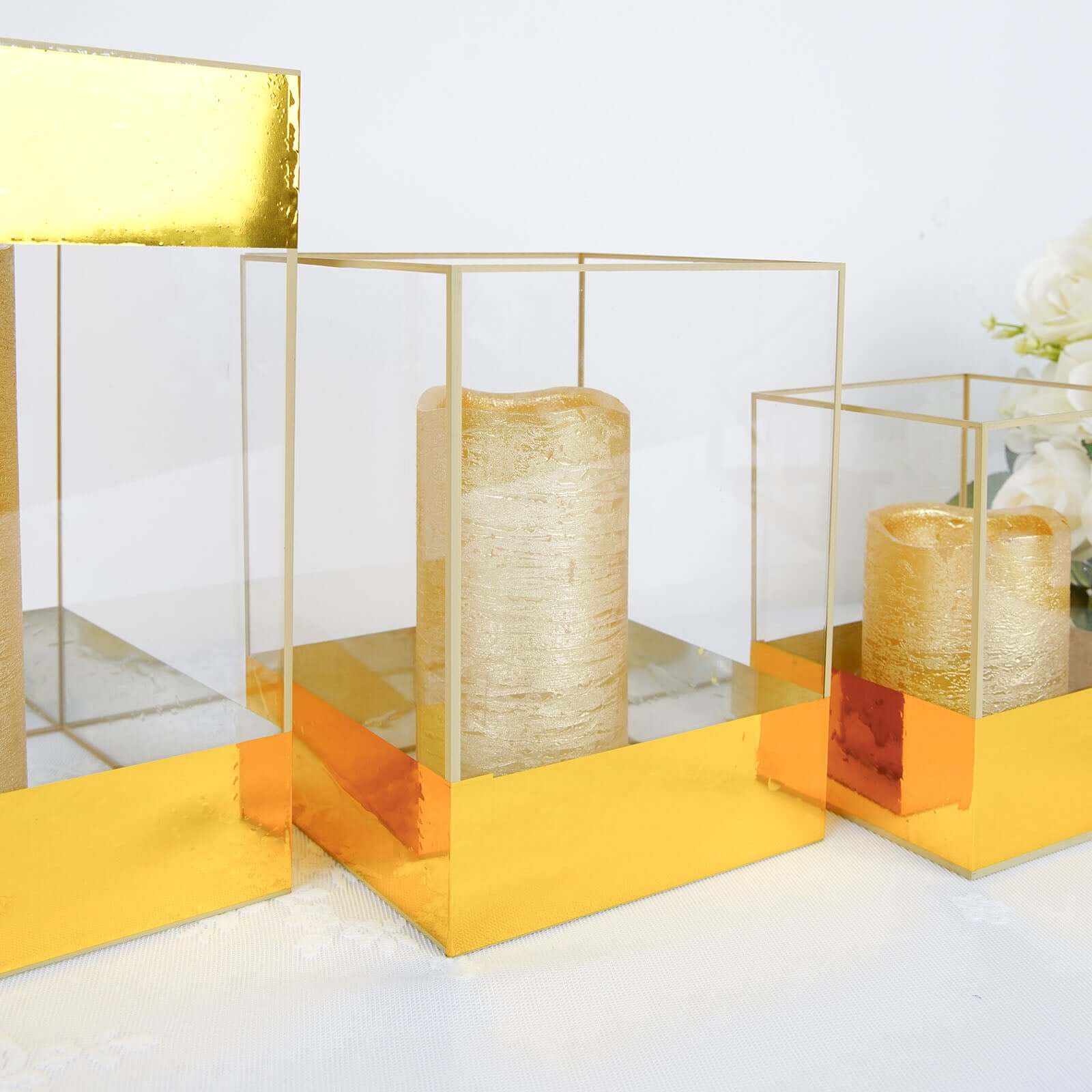 Gold Metallic Film Tape Adhesive, DIY Floral Wrap Craft Decor Tape - Polyester with Acrylic 100 Yds 2" - Image 14