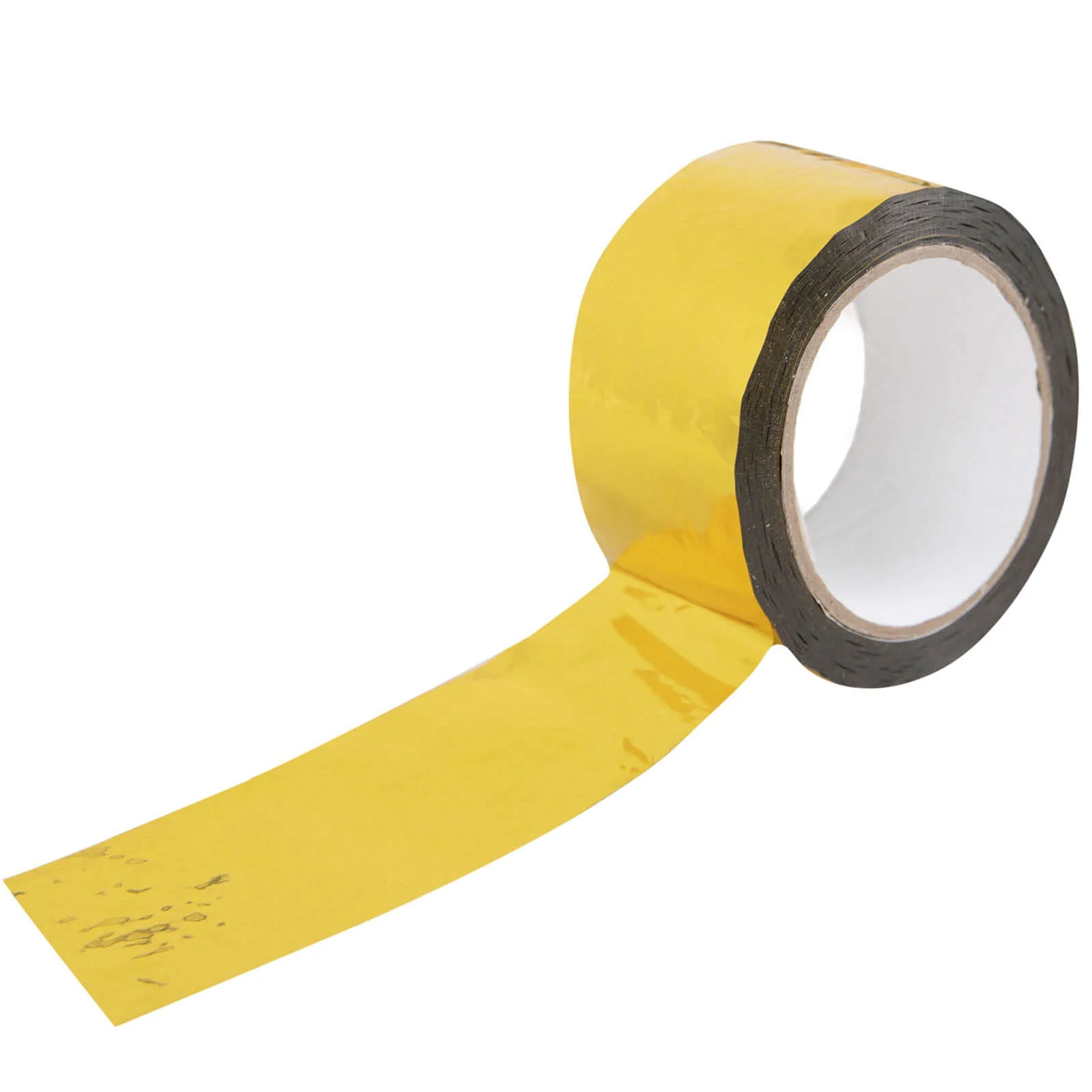 Gold Metallic Film Tape Adhesive, DIY Floral Wrap Craft Decor Tape - Polyester with Acrylic 100 Yds 2" - Image 17