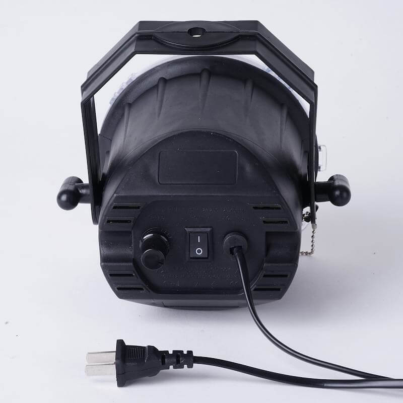 White 62 LED Stage Backdrop Uplight, Bright Strobe Spotlight With Brackets 10W - Image 6