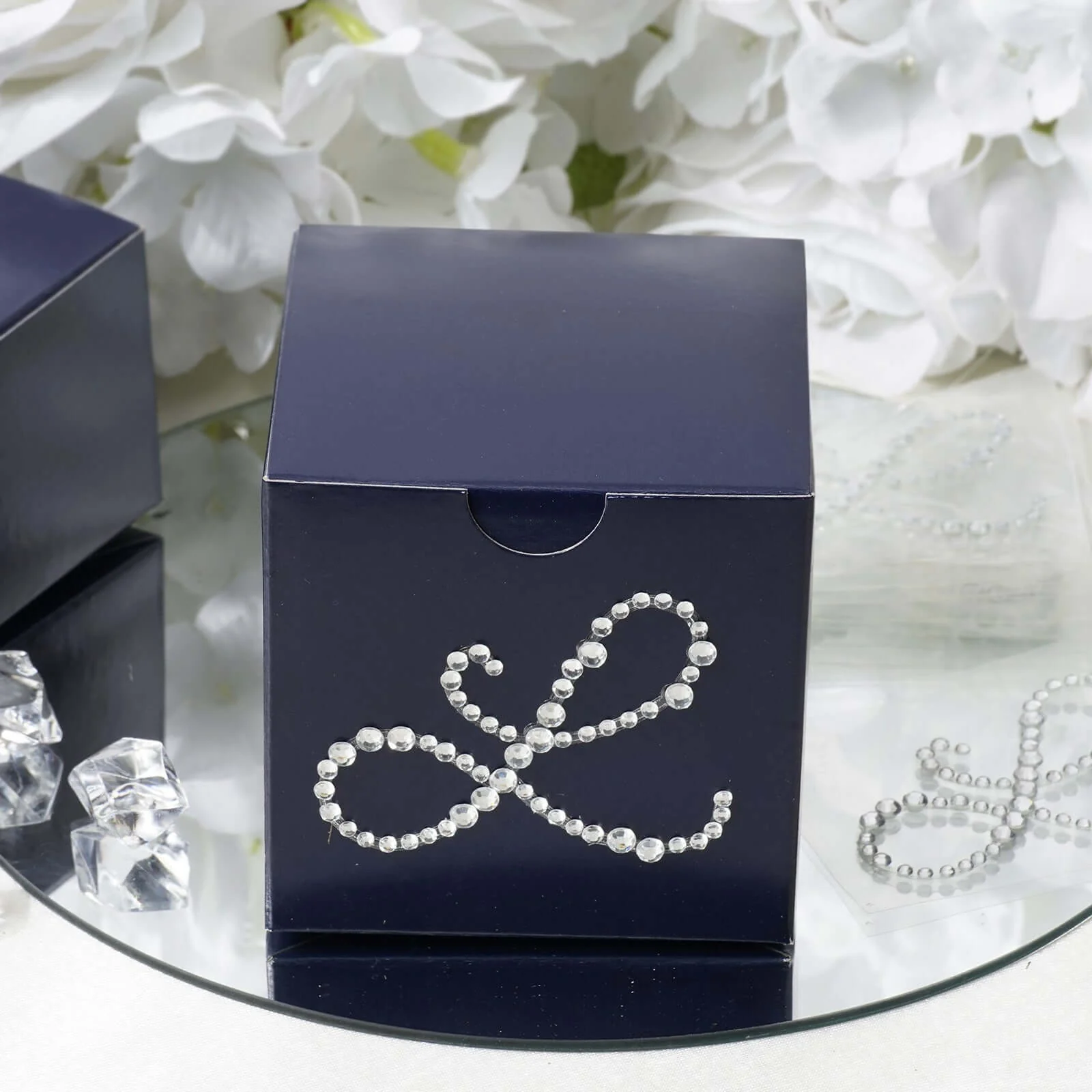 12 Pack Clear Rhinestone Monogram Letter Jewel Sticker Self Adhesive DIY Diamond Decor 1.5" - Image 18