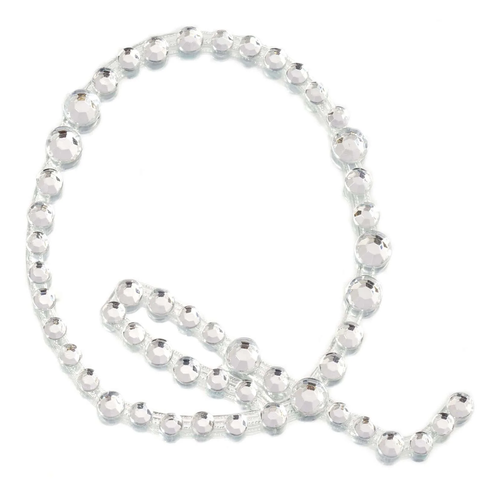 12 Pack Clear Rhinestone Monogram Letter "Q" Jewel Sticker Self Adhesive DIY Diamond Decor 1.5" - Image 10