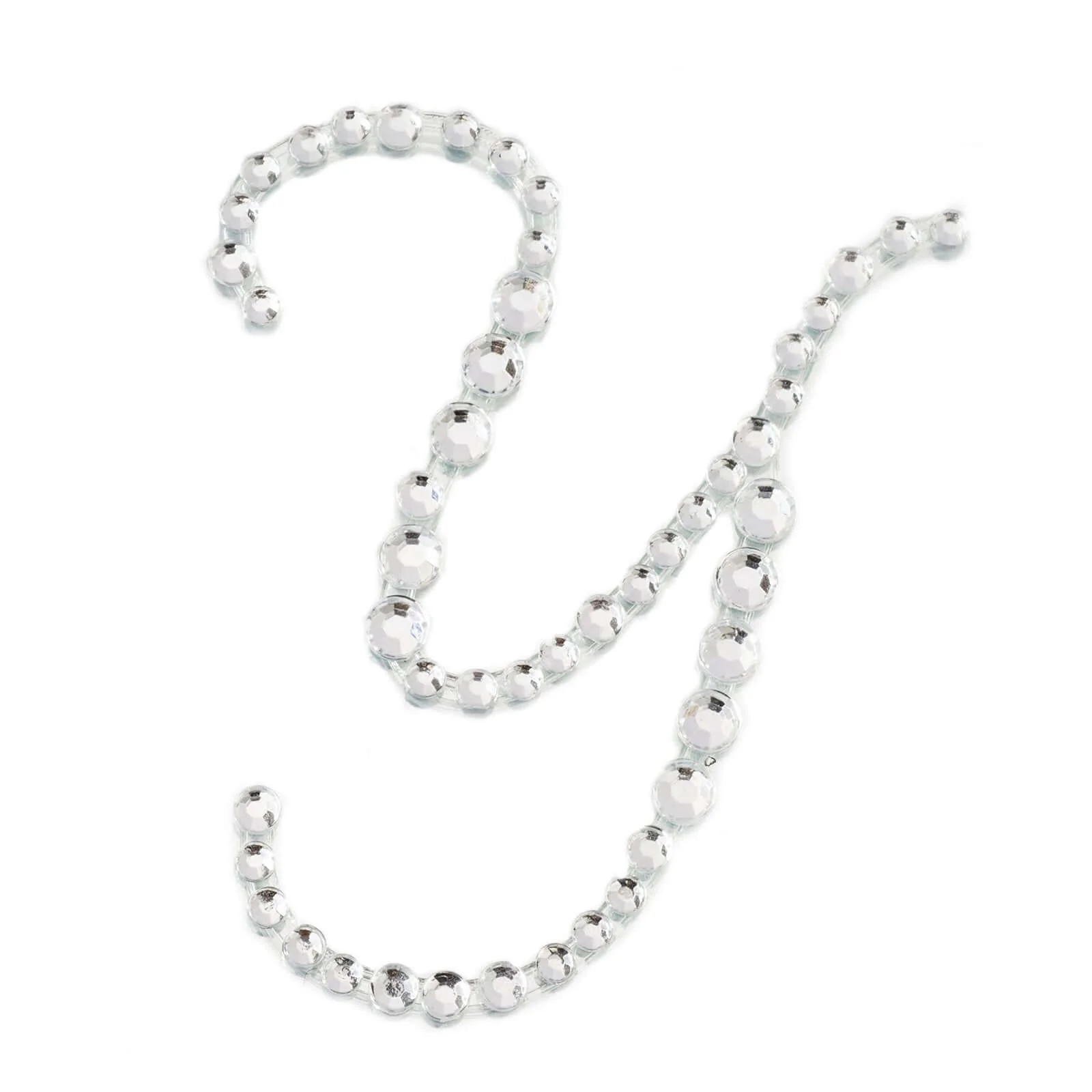 12 Pack Clear Rhinestone Monogram Letter "Y" Jewel Sticker Self Adhesive DIY Diamond Decor 1.5" - Image 10