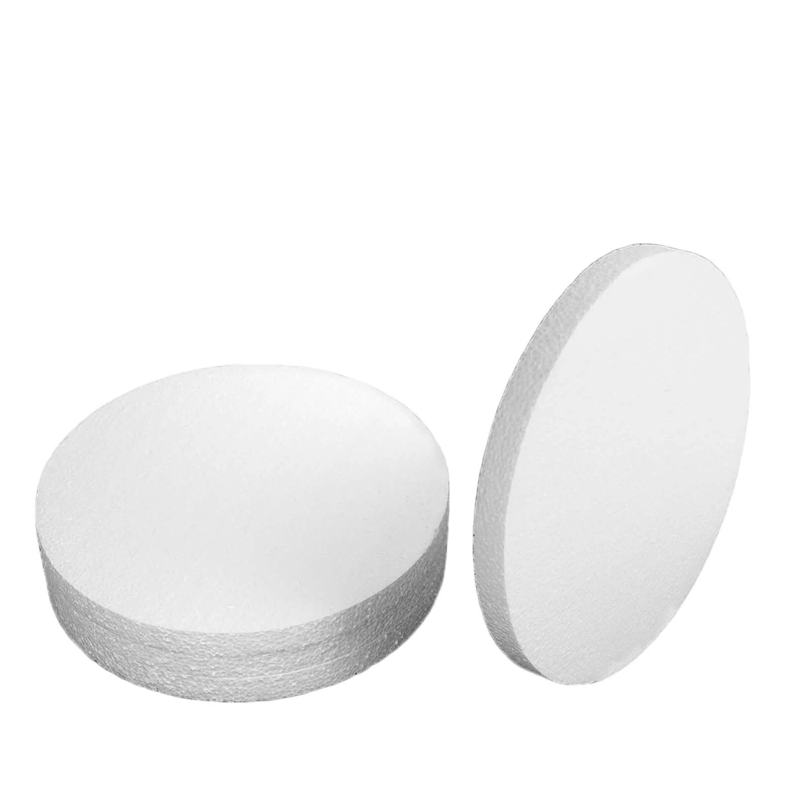 12 Pack White StyroFoam Disc, DIY Polystyrene Foam Craft Supplies 8" - Image 7