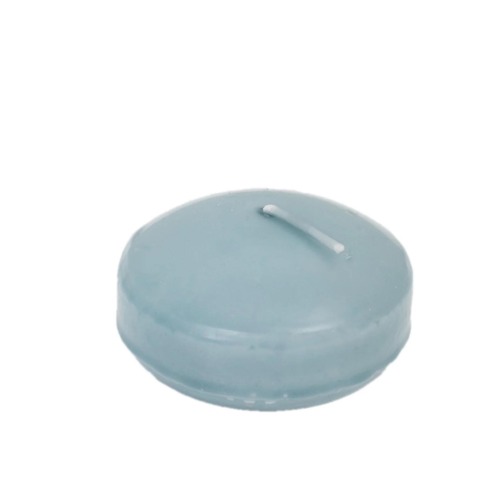 12 Pack Dusty Blue Floating Candles, 3" Unscented Dripless Wax Discs for Centerpieces - Image 6