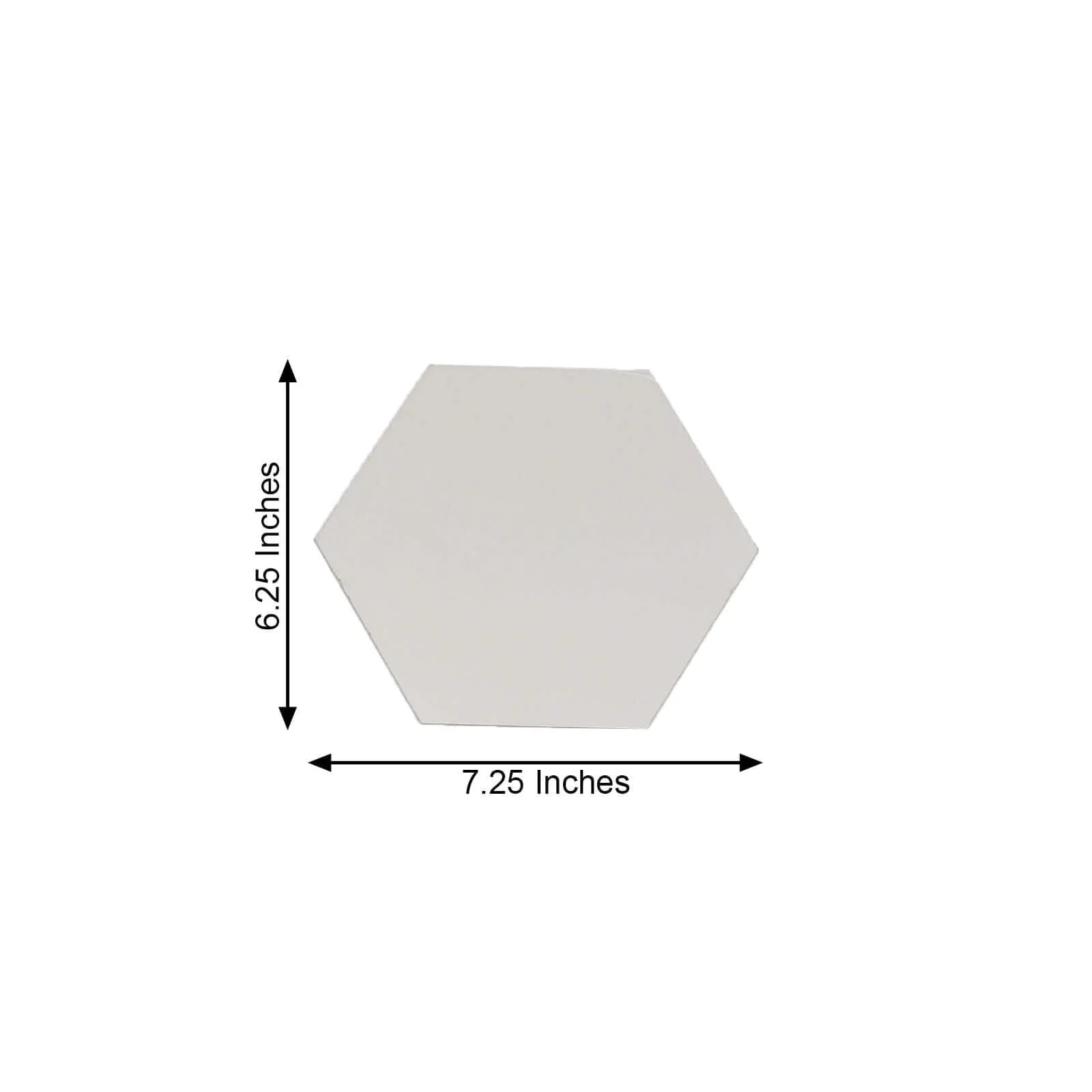 12 Pack Hexagon Acrylic Mirror Wall Stickers, Removable Wall Decals For Home Decor - 7" - Image 3