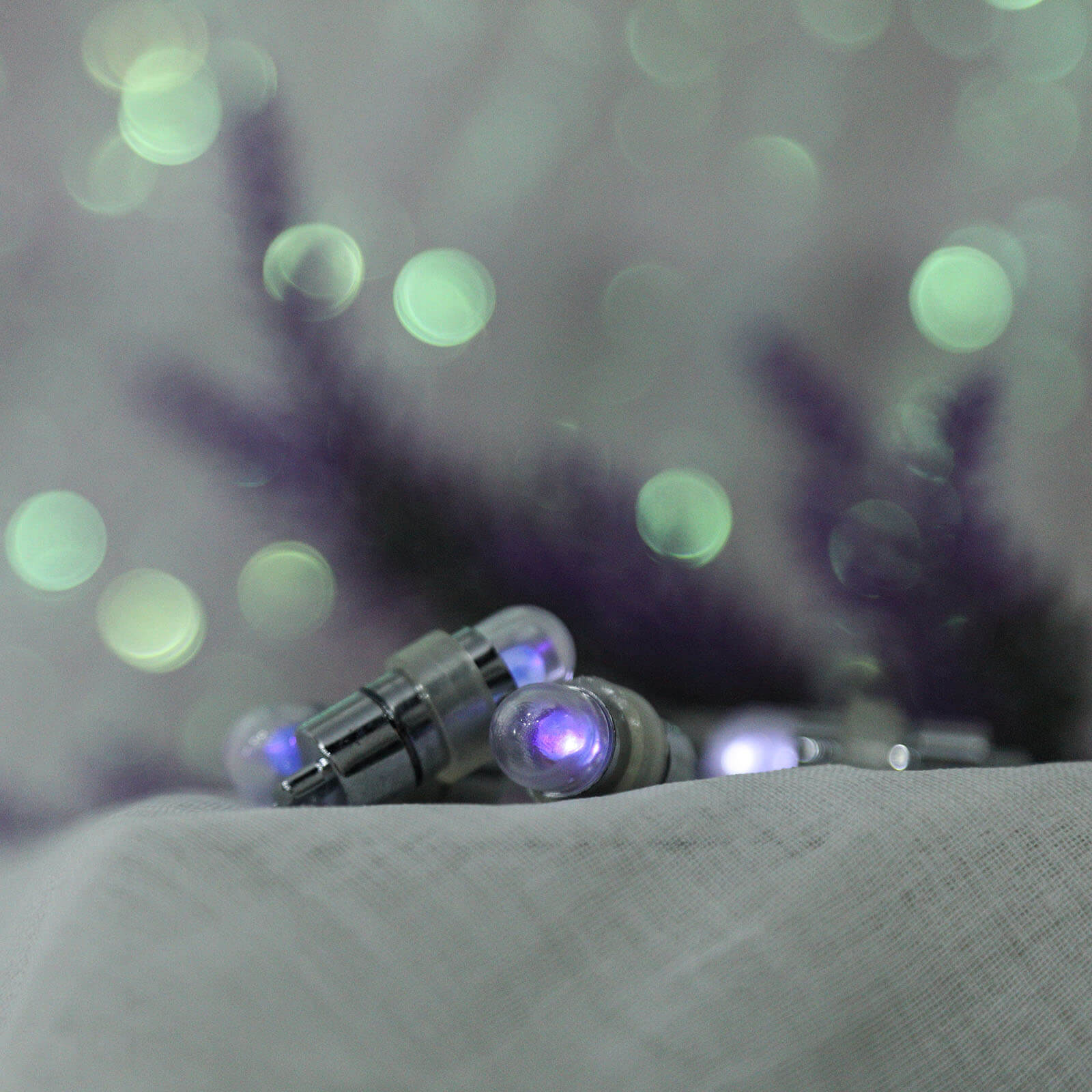 12-Pack LED Balloon Lights Purple - Bullet Shape Waterproof Filler Lights with String - Image 10