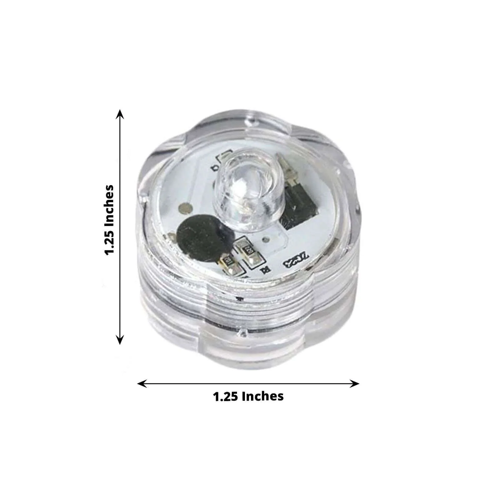 12-Pack LED Lights Waterproof Submersible White - Remote Operated Accent for Décor - Image 3
