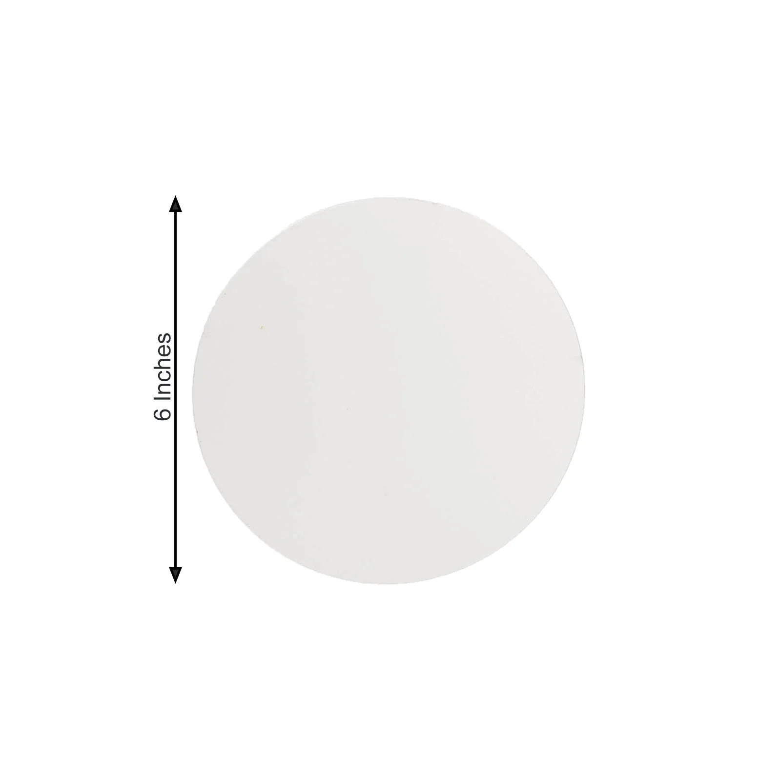 12 Pack Round Acrylic Mirror Wall Stickers, Removable Wall Decals For Home Decor - 6" - Image 3