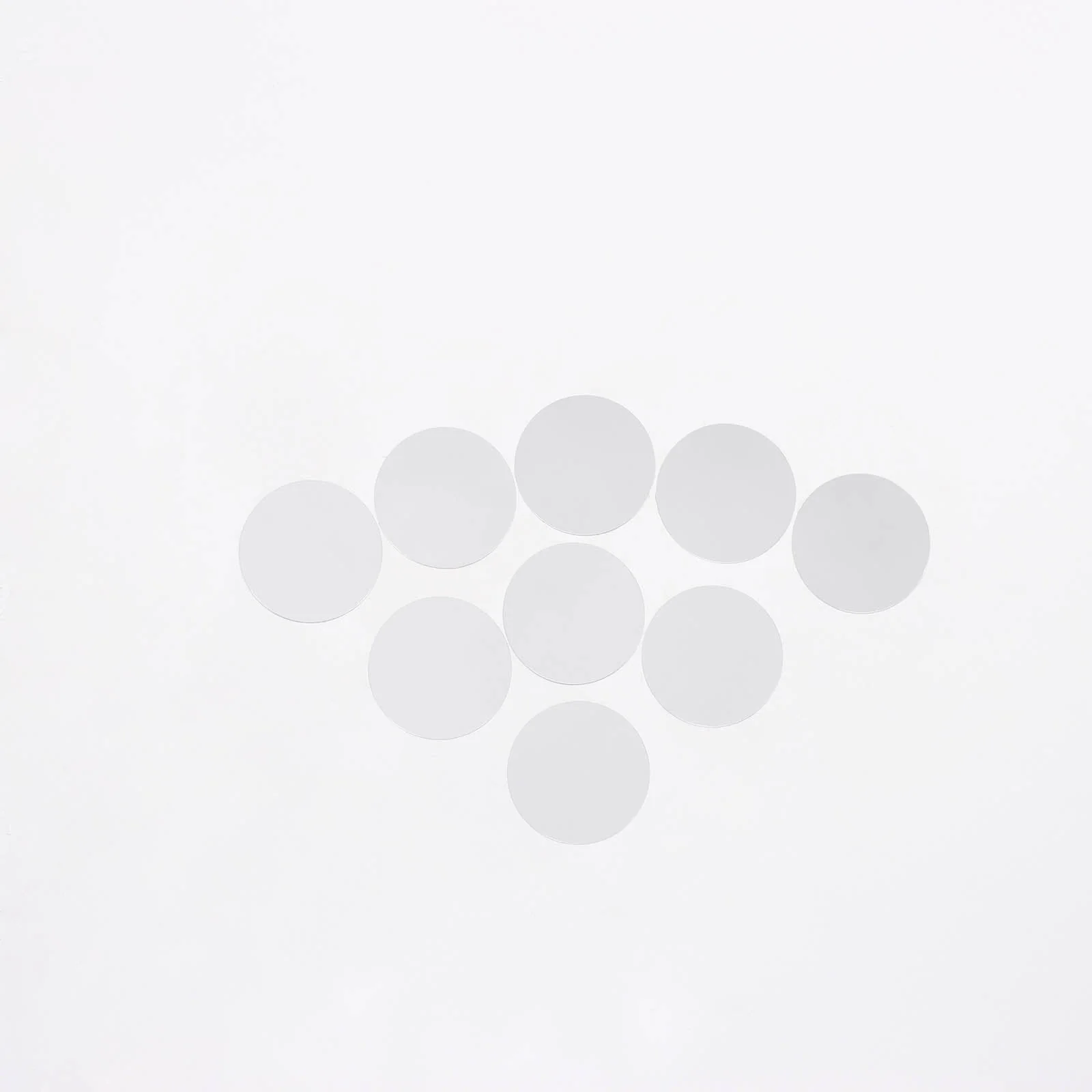 12 Pack Round Acrylic Mirror Wall Stickers, Removable Wall Decals For Home Decor - 6" - Image 8
