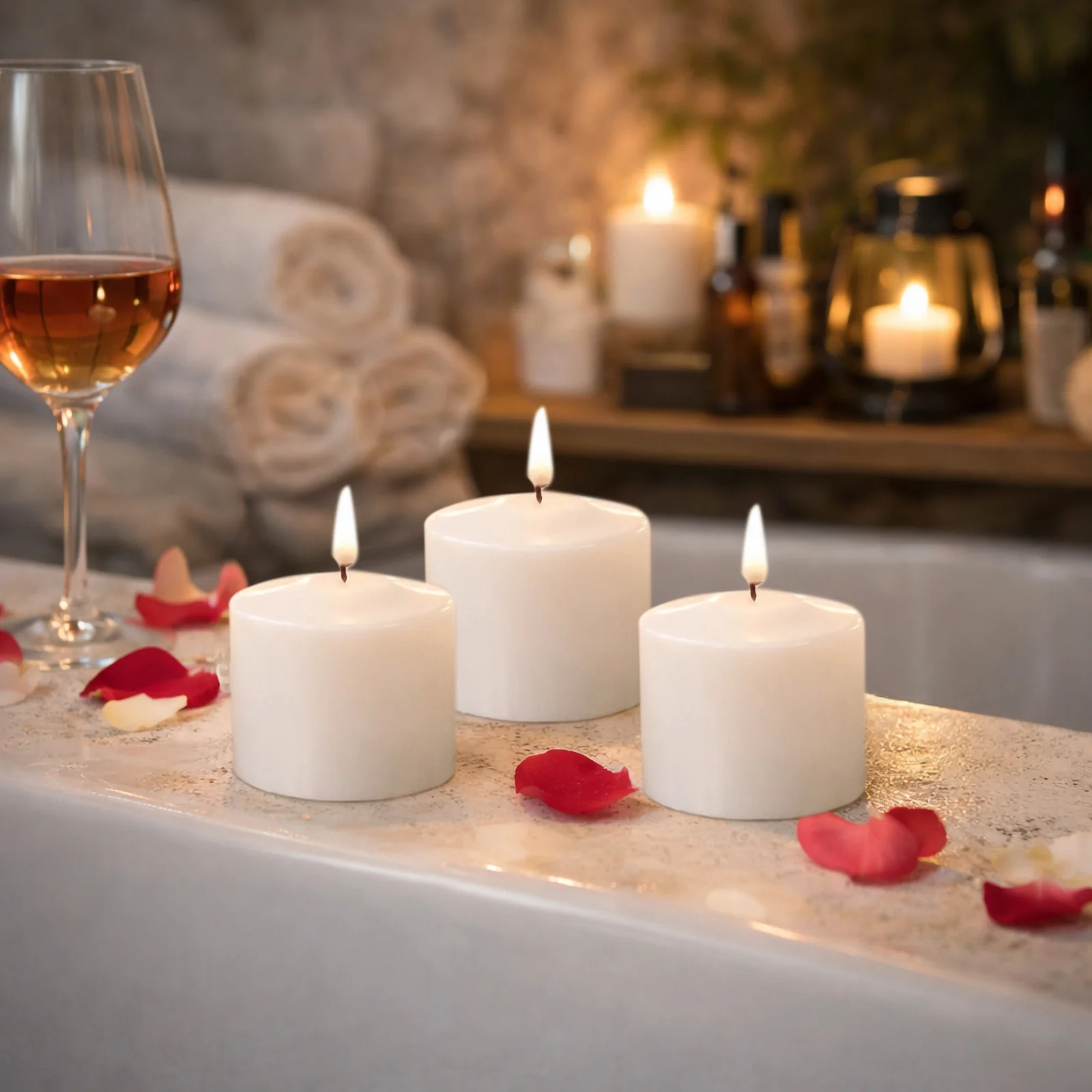 12 Pack White Votive Candles, 1.5" Unscented – 10 Hour Burn, Clean Cotton Wick - Image 6