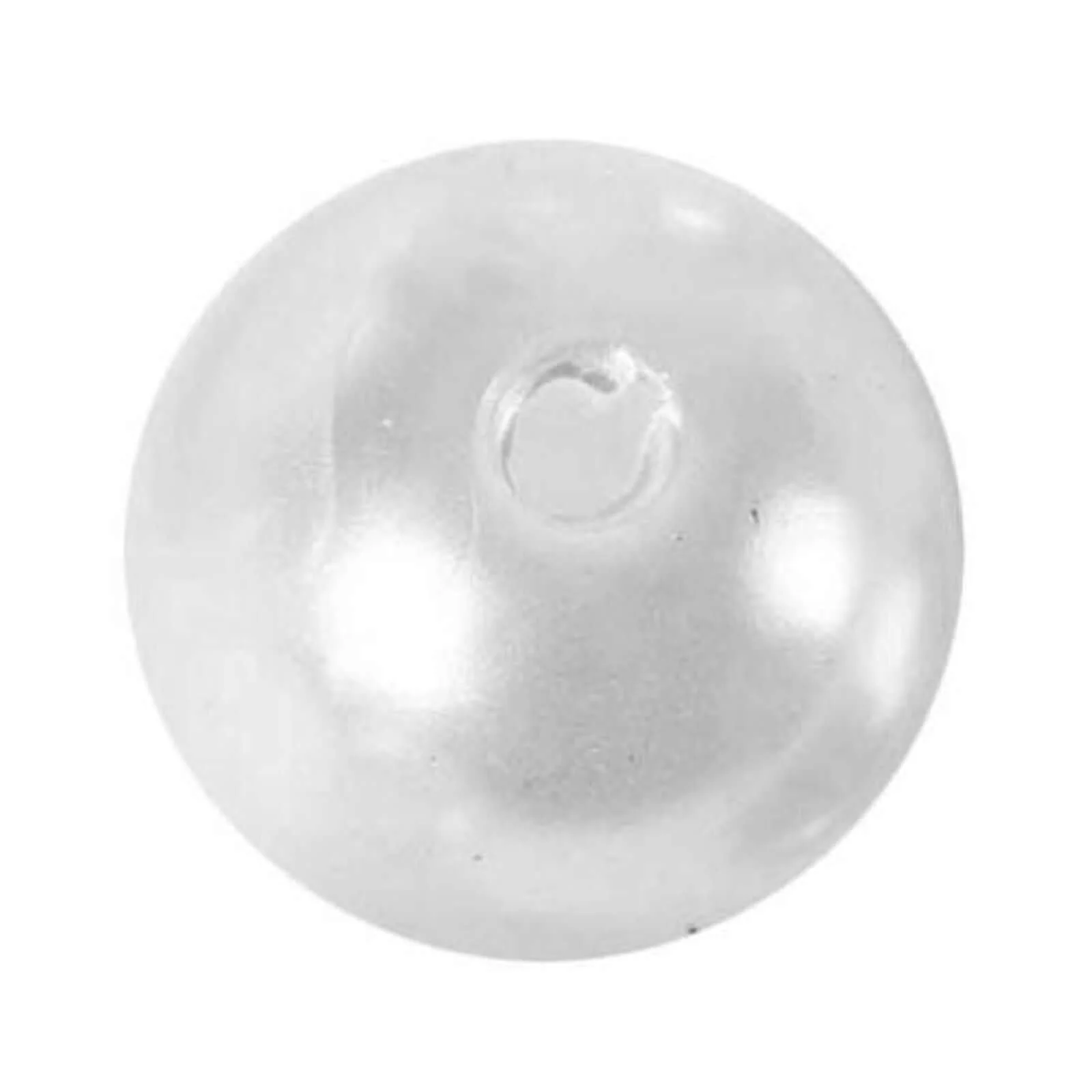 120-Pack Faux Pearl Craft Beads 20mm White with Holes - Glossy Beads for Vase Filler DIY Jewelry Craft Projects & Party Decor - Image 6
