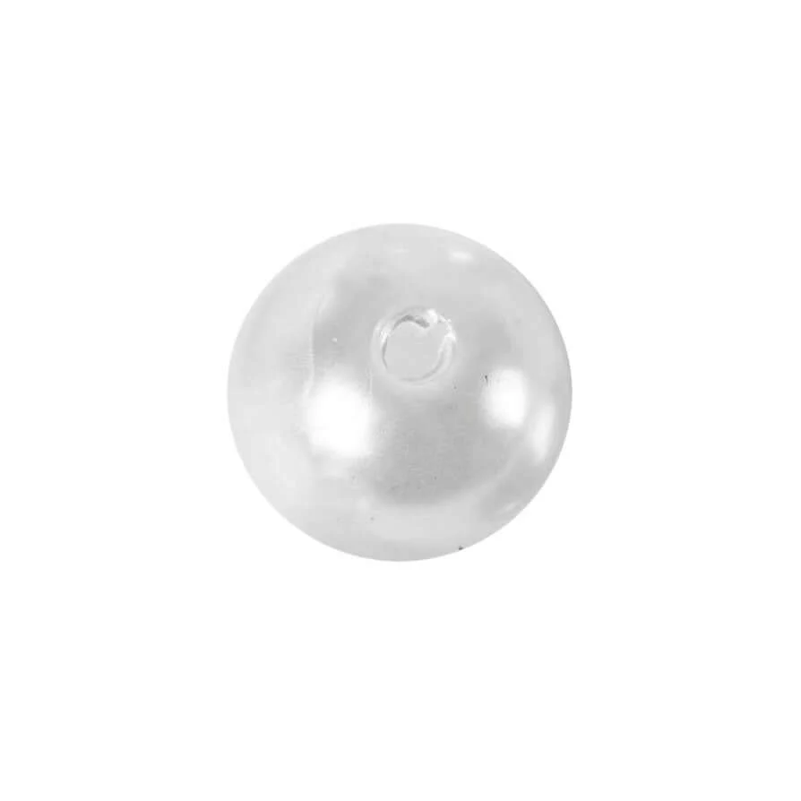 120-Pack Faux Pearl Craft Beads 20mm White with Holes - Glossy Beads for Vase Filler DIY Jewelry Craft Projects & Party Decor - Image 7