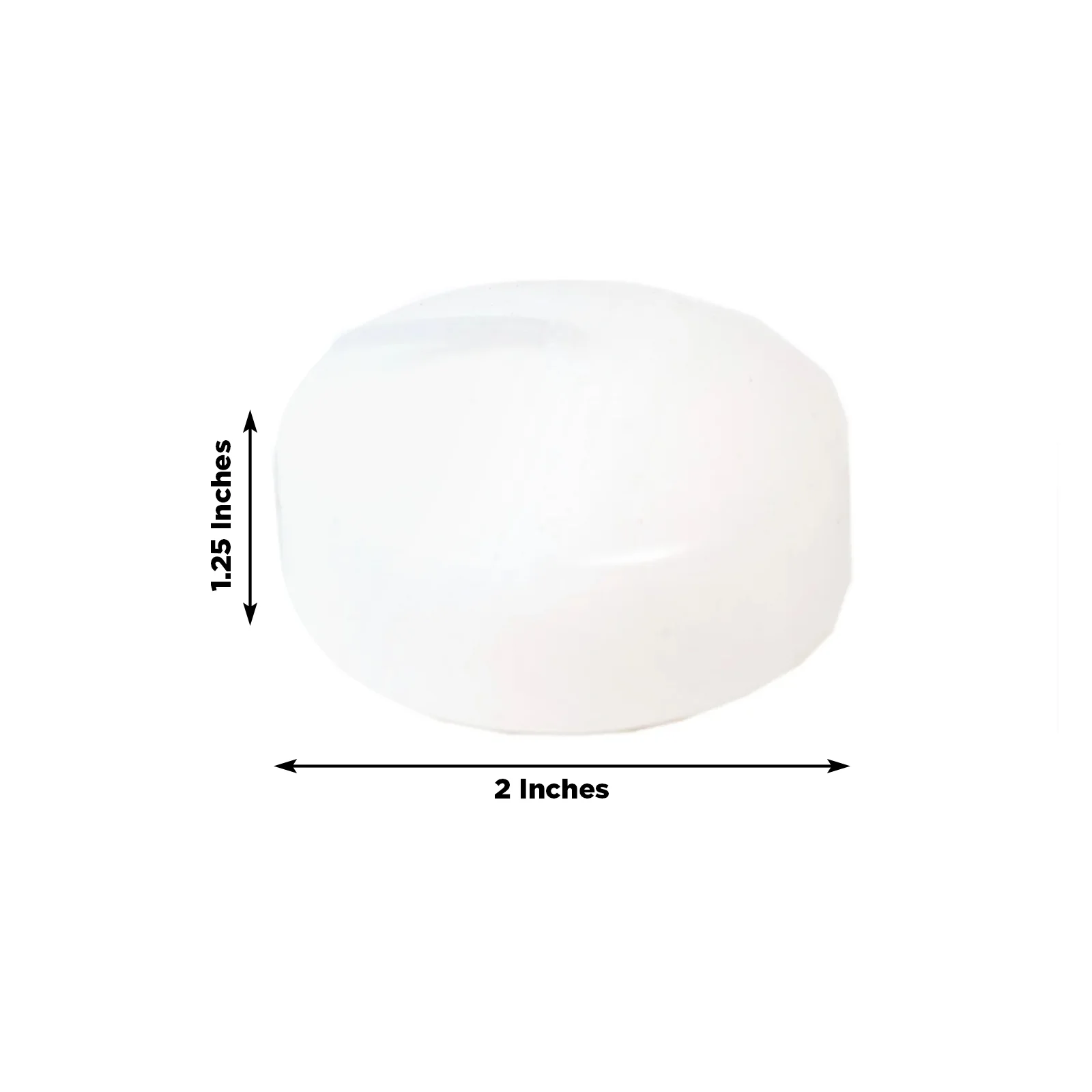 12 Pack White Floating Candles 2" – Unscented Dripless Long Burn Disc Wax Candles for Centerpieces & Vases - Image 2