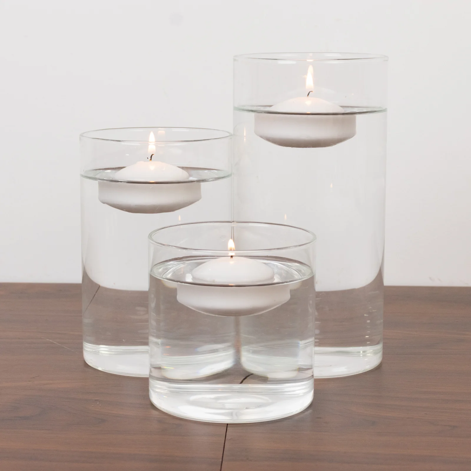12 Pack White Floating Candles 2" – Unscented Dripless Long Burn Disc Wax Candles for Centerpieces & Vases - Image 7