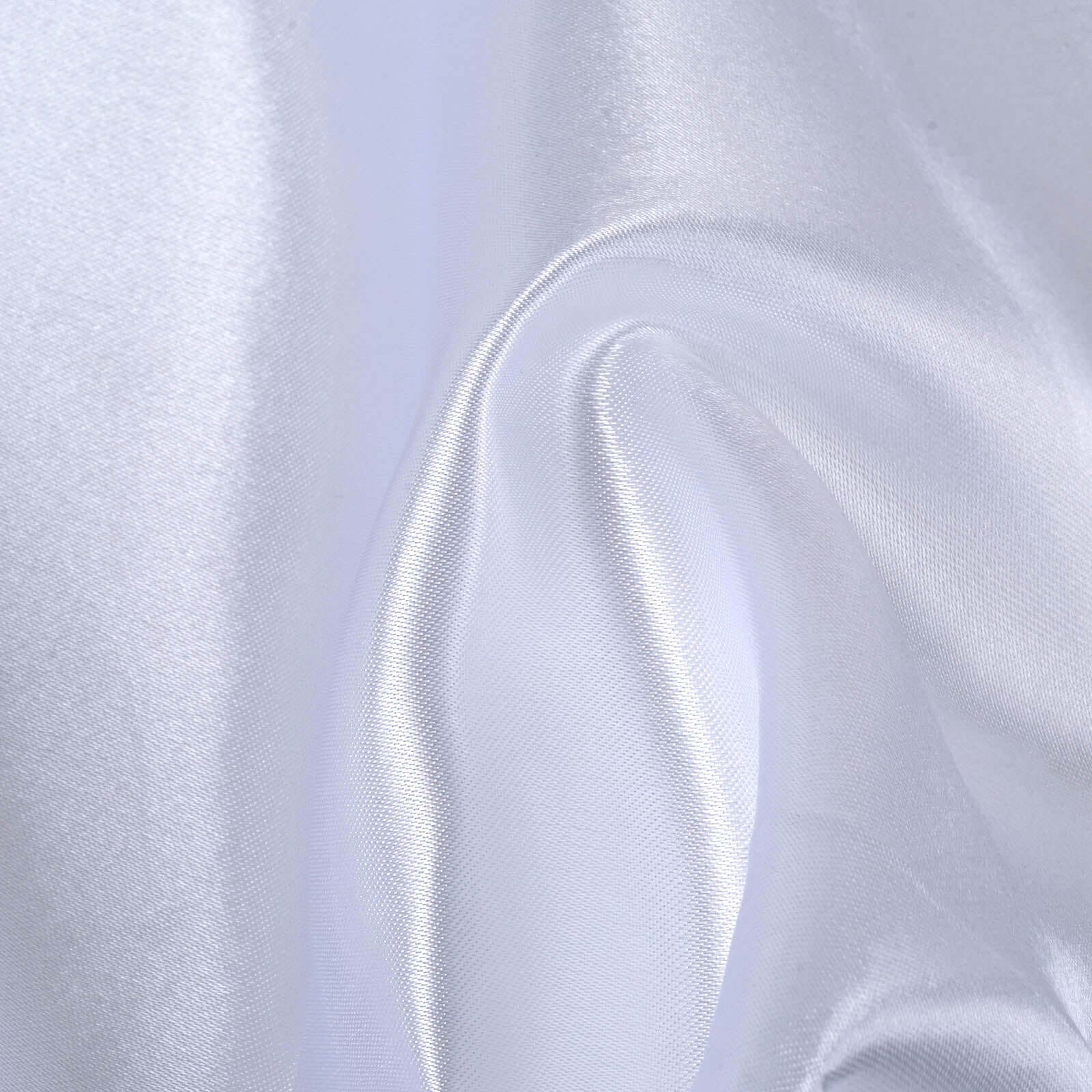 White Satin Fabric Bolt, DIY Craft Wholesale Fabric 12"x10 Yards - Image 2