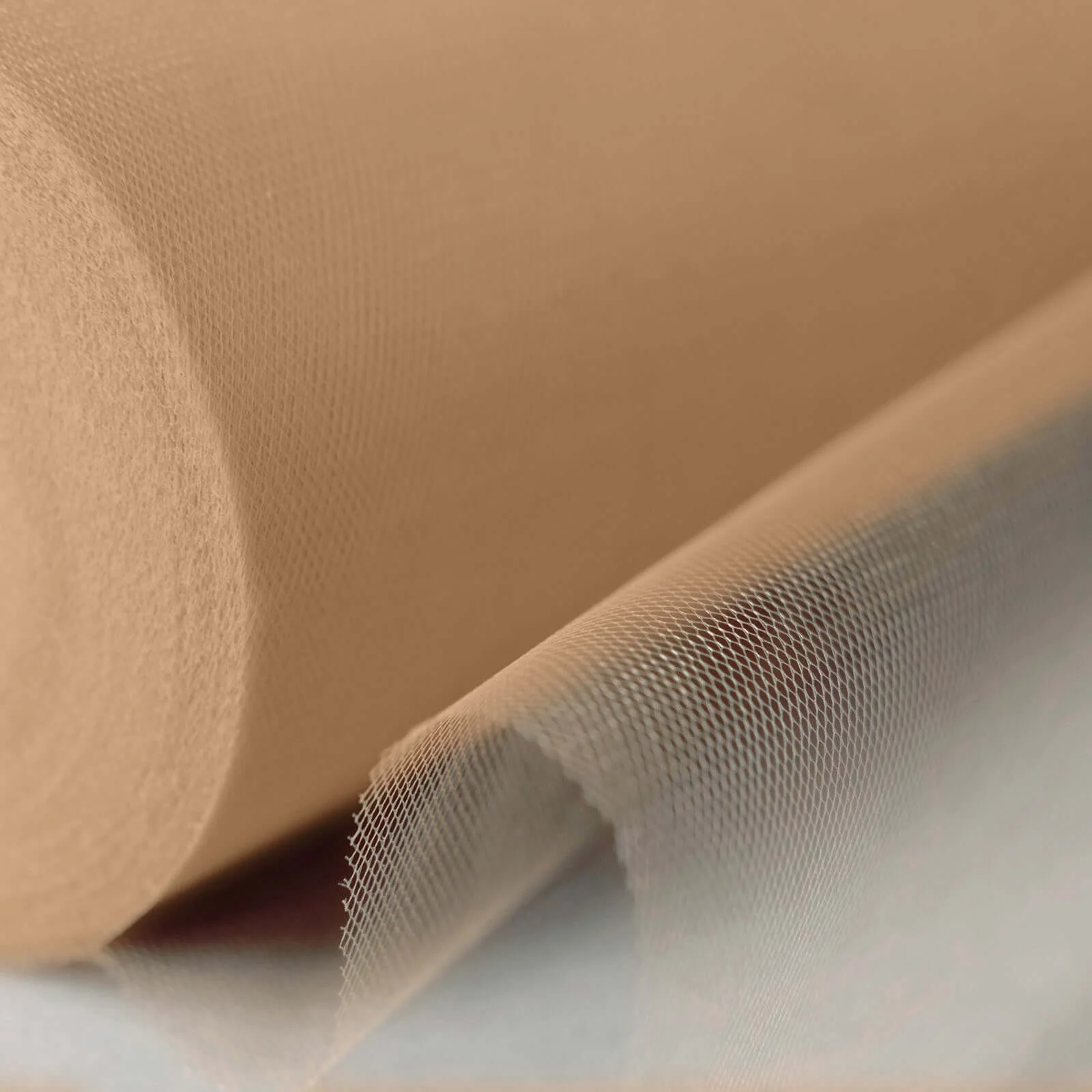 Natural Tulle Fabric Bolt, Sheer Fabric Spool Roll For Crafts 12"x100 Yards - Image 2
